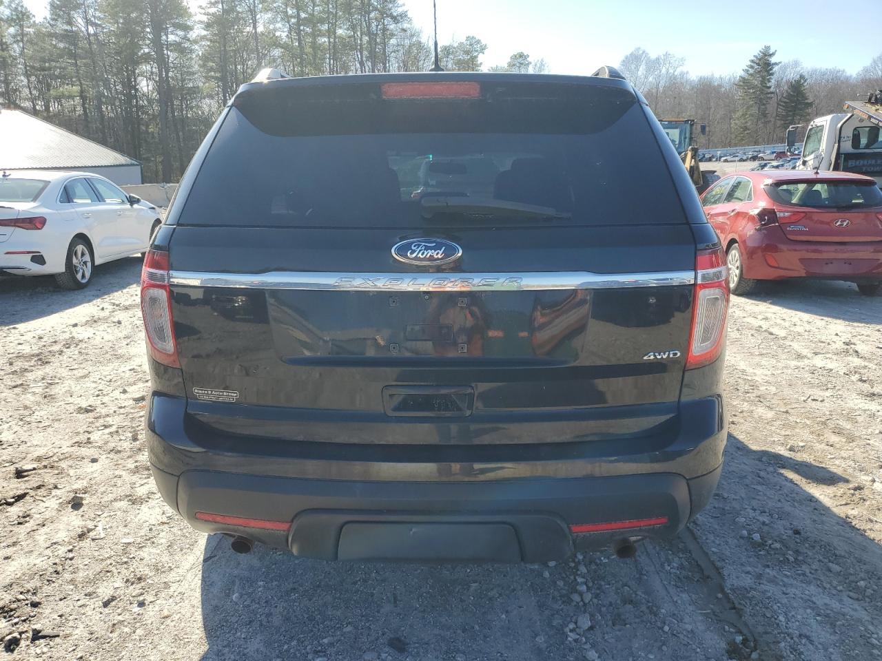 2012 Ford Explorer Black vin: 1FMHK8B83CGA37128