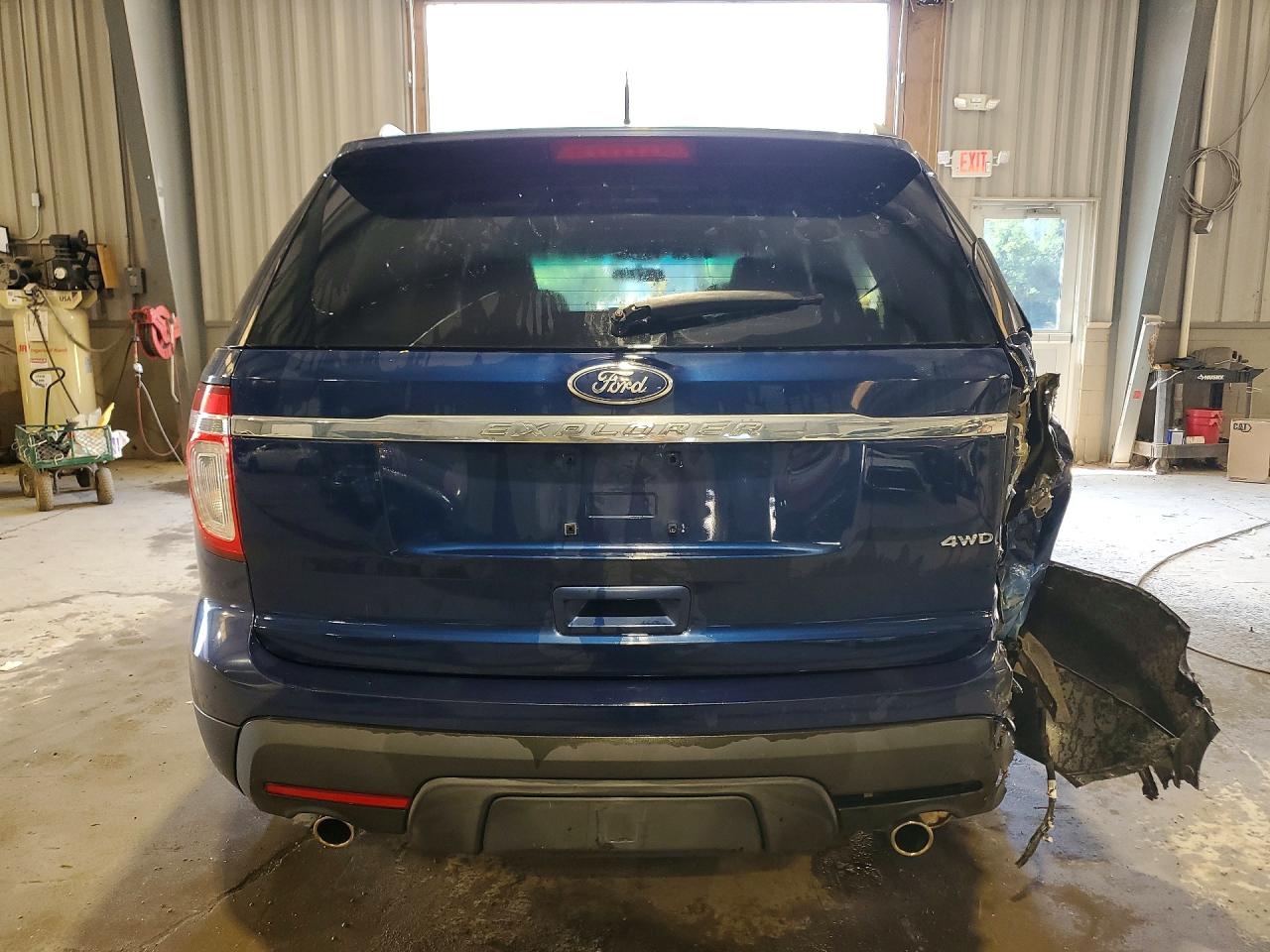 2012 Ford Explorer Blue vin: 1FMHK8B85CGA67005