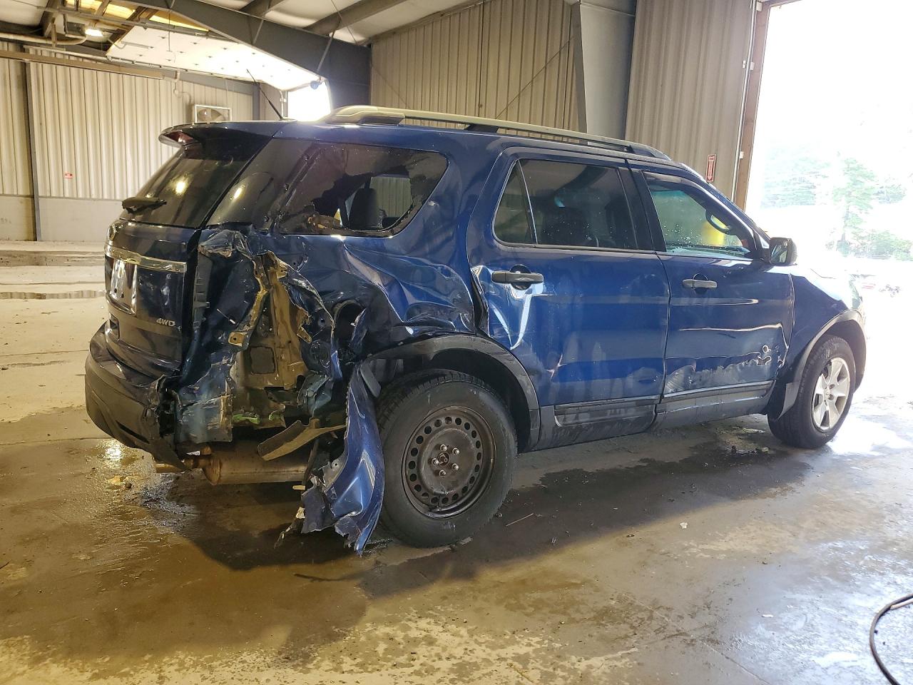 2012 Ford Explorer Blue vin: 1FMHK8B85CGA67005