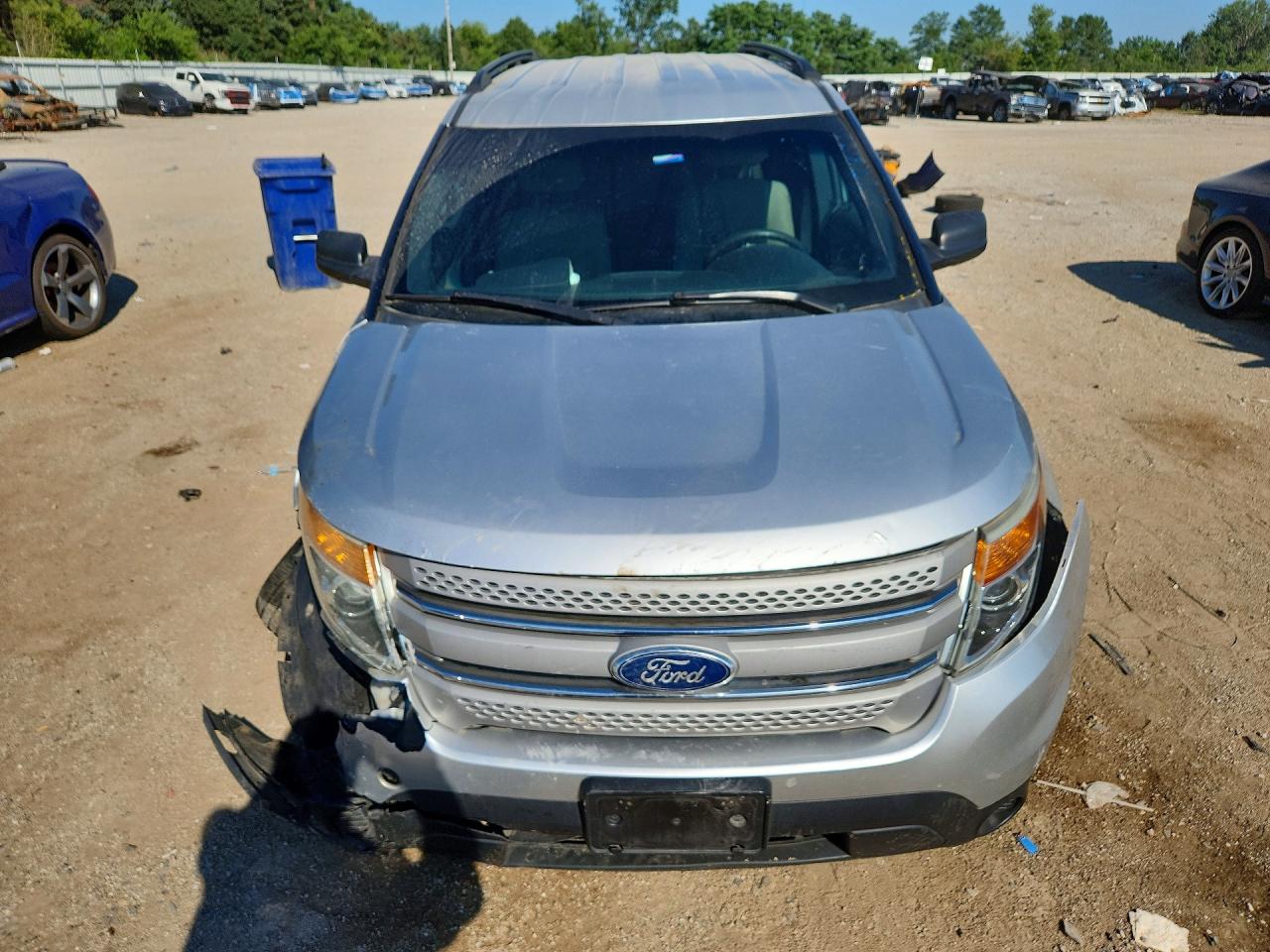 2012 Ford Explorer Silver vin: 1FMHK8B85CGA96455