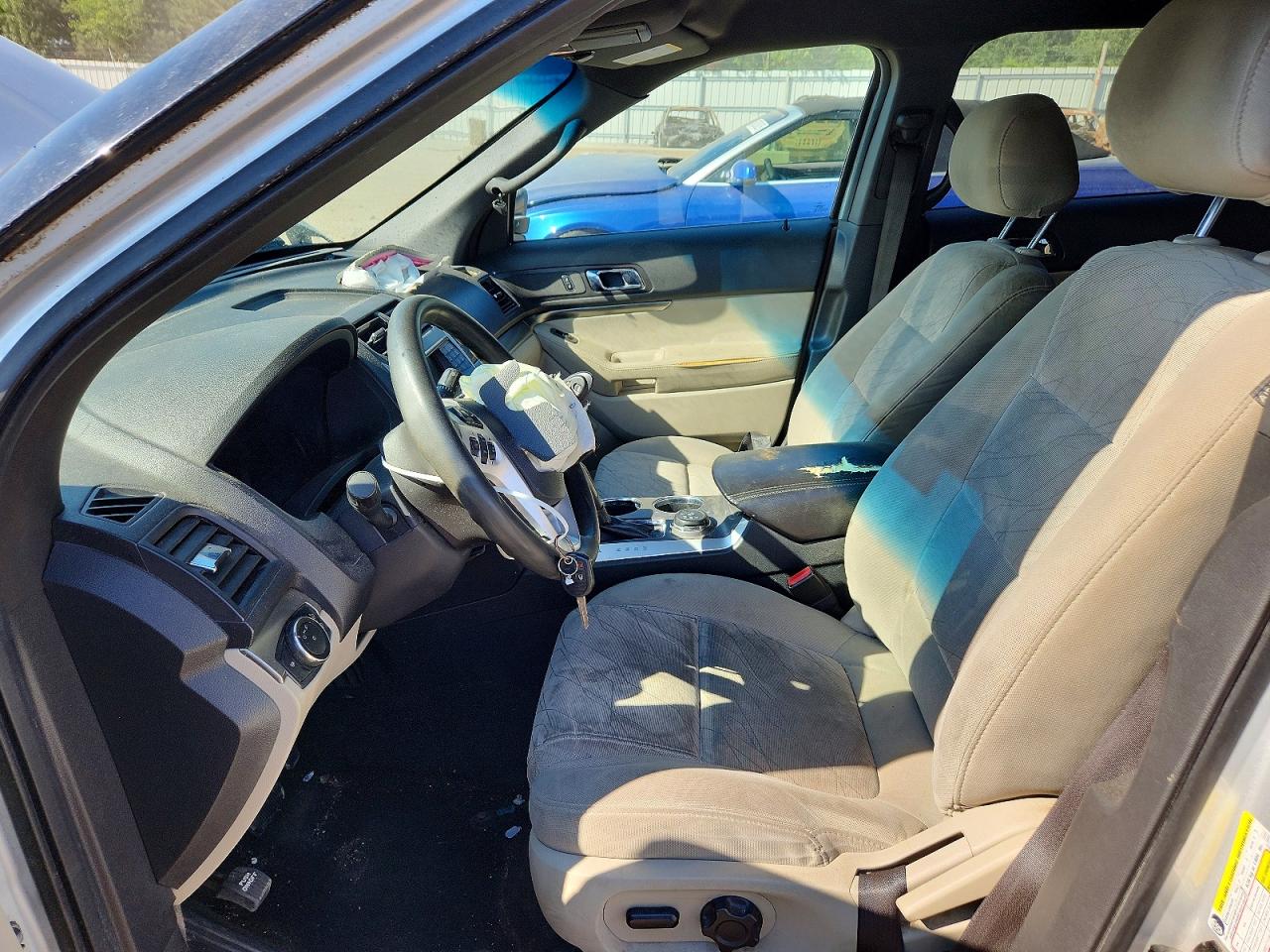 2012 Ford Explorer Silver vin: 1FMHK8B85CGA96455