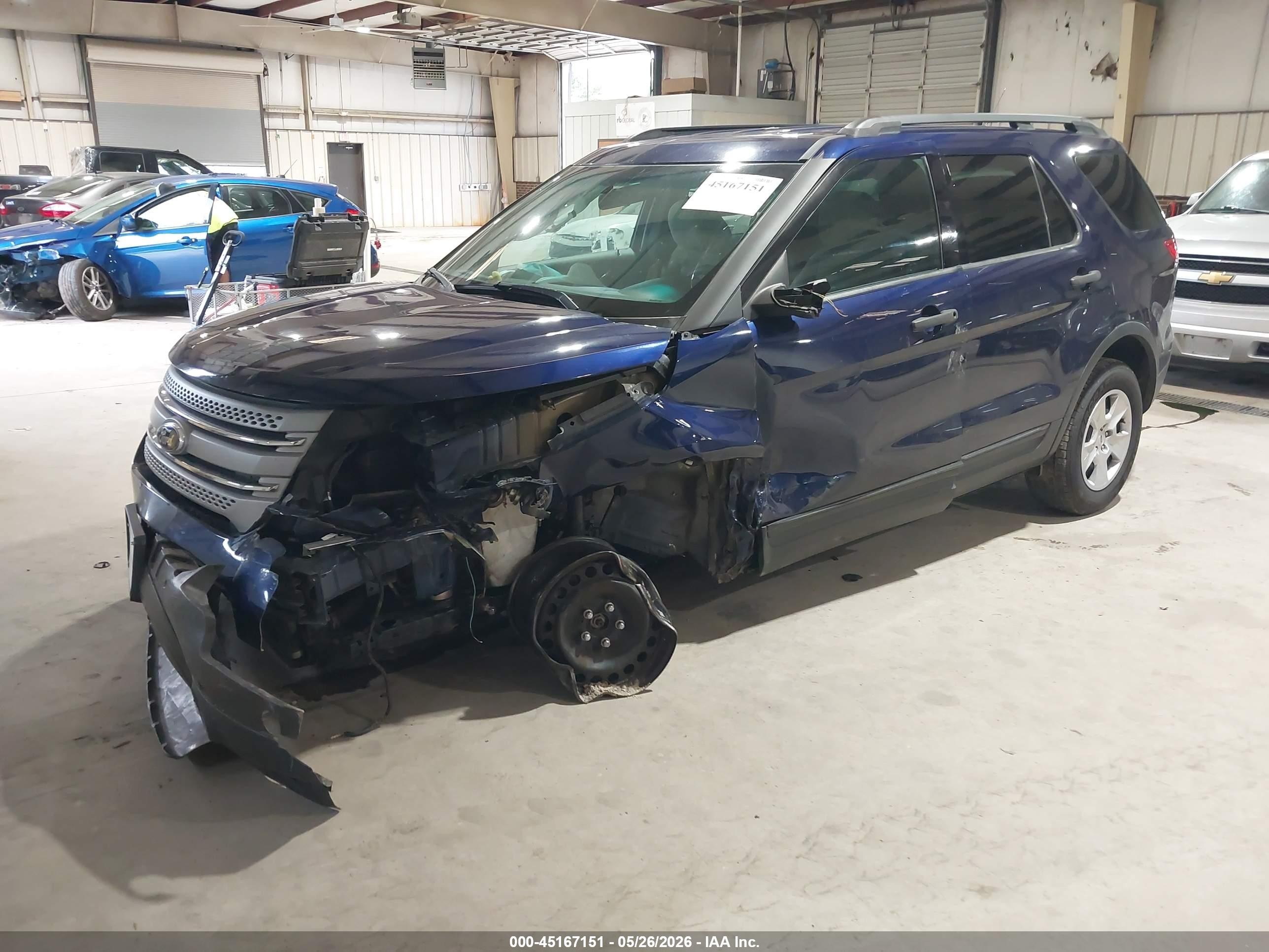 2011 Ford Explorer   Синий vin: 1FMHK8B86BGA47408