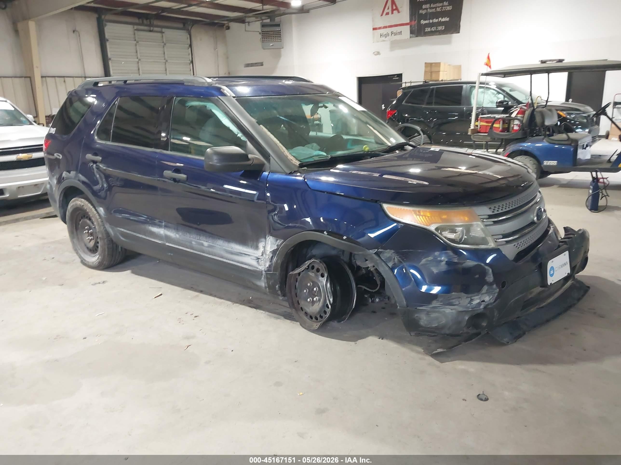 2011 Ford Explorer   Синий vin: 1FMHK8B86BGA47408