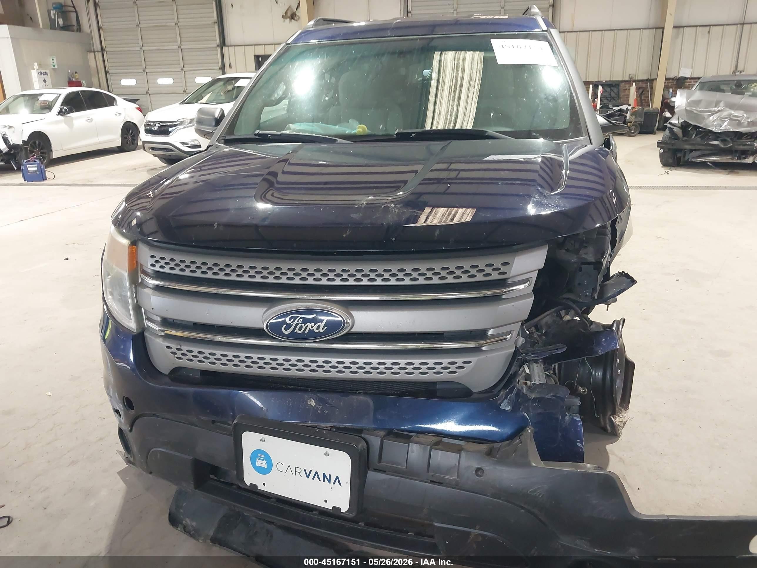 2011 Ford Explorer   Синий vin: 1FMHK8B86BGA47408