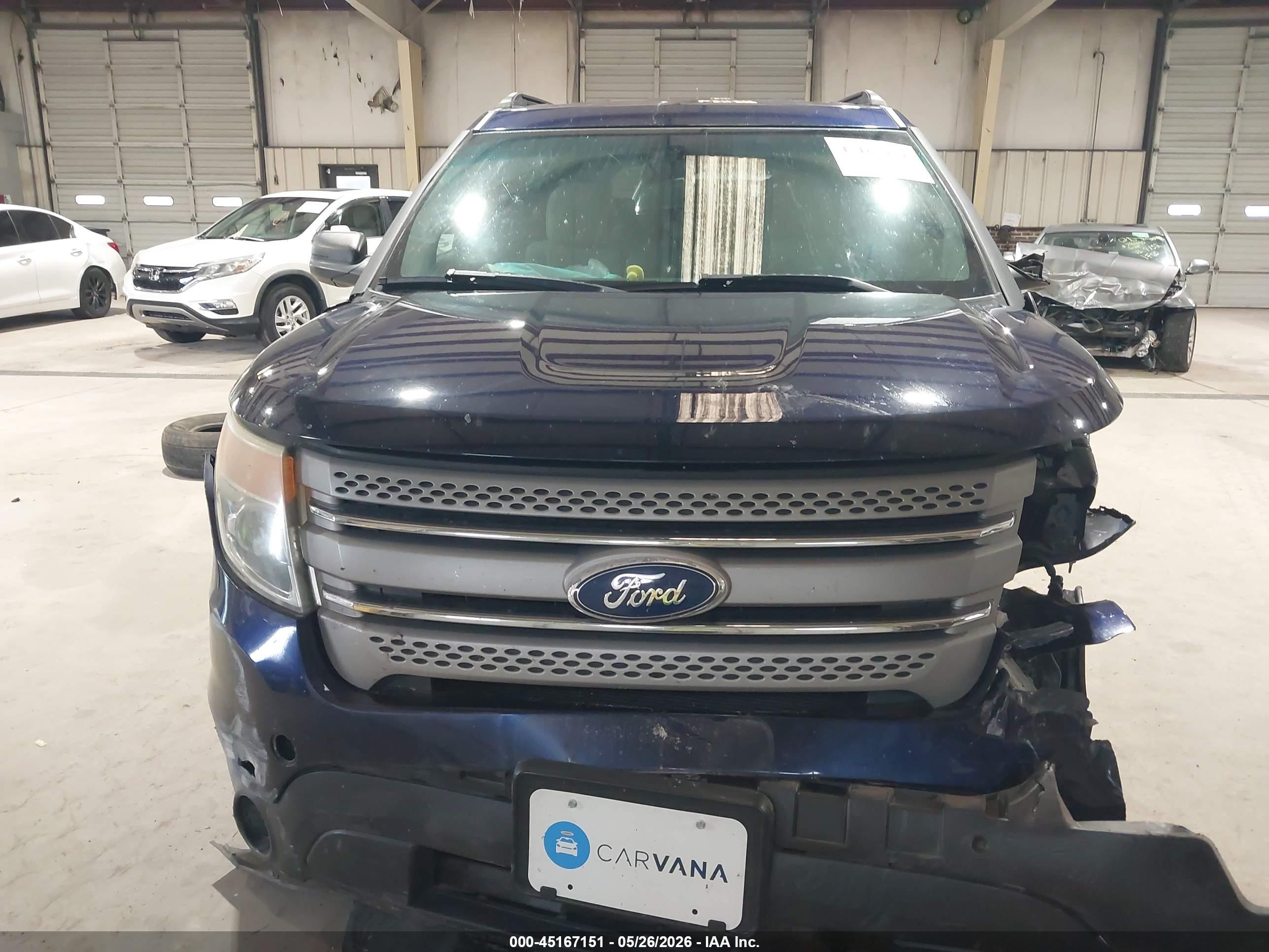 2011 Ford Explorer   Синий vin: 1FMHK8B86BGA47408