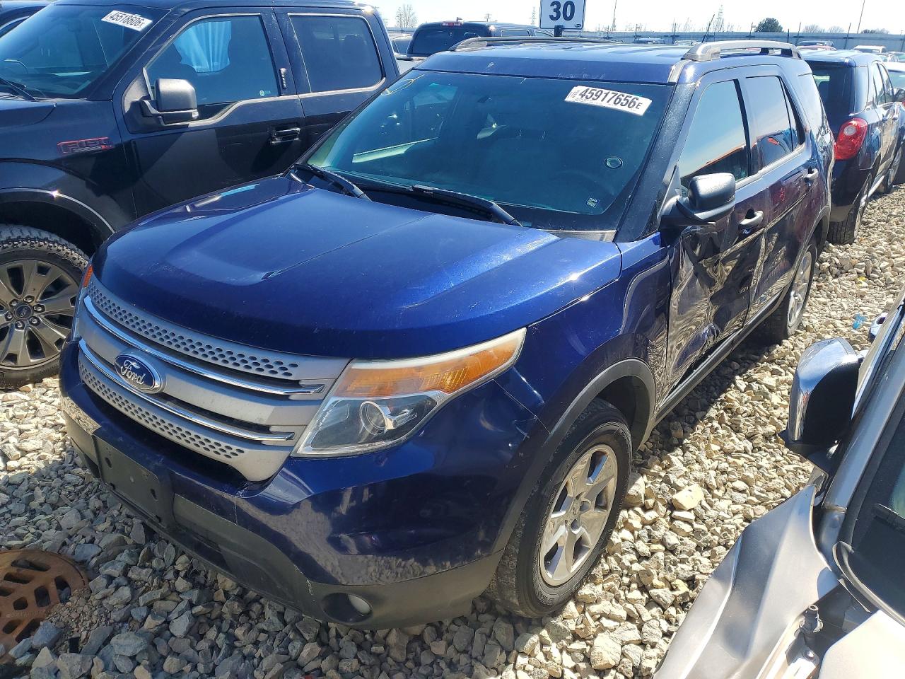 2011 Ford Explorer Blue vin: 1FMHK8B89BGA54367