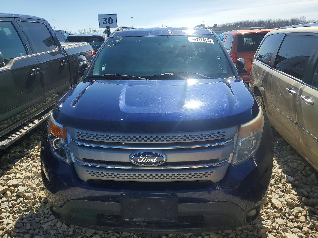 2011 Ford Explorer Blue vin: 1FMHK8B89BGA54367