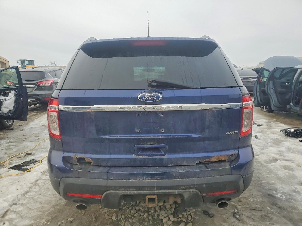 2011 Ford Explorer Blue vin: 1FMHK8B89BGA54367