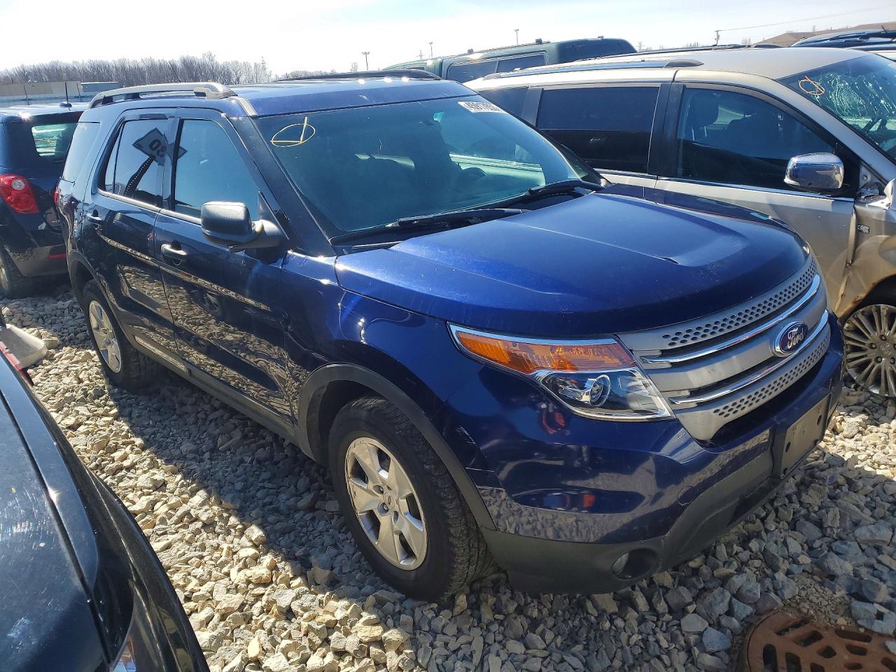 2011 Ford Explorer Blue vin: 1FMHK8B89BGA54367