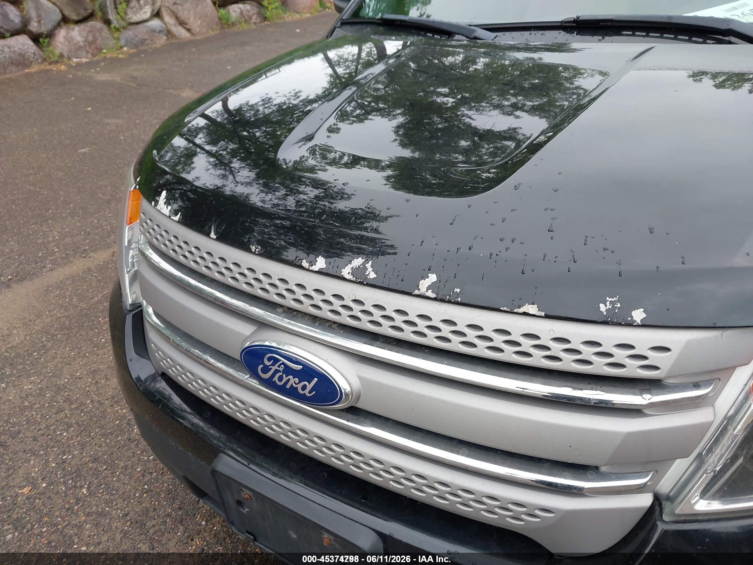 2012 Ford Explorer   Black vin: 1FMHK8B8XCGA21444