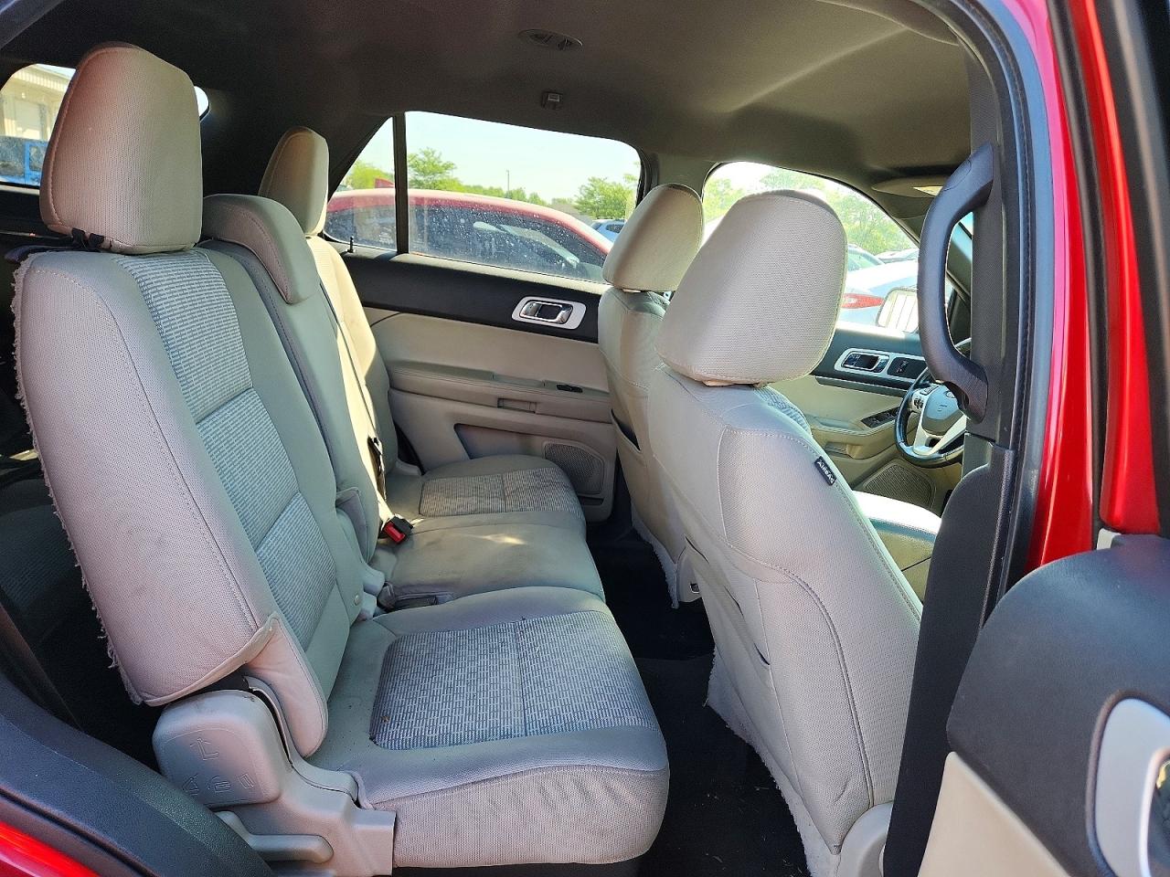 2011 Ford Explorer Xlt Red vin: 1FMHK8D80BGA00453