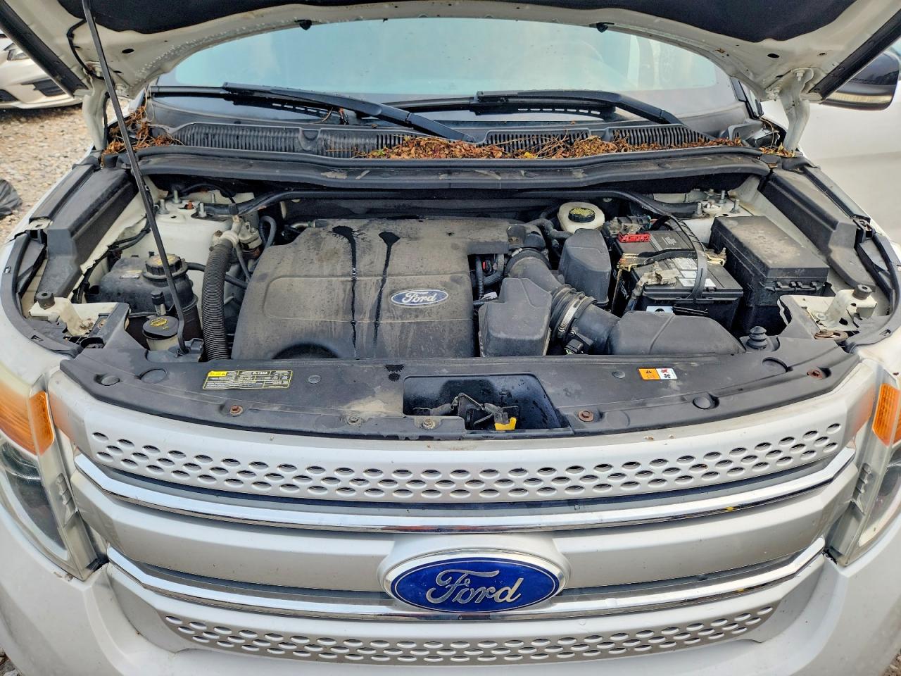 2011 Ford Explorer Xlt Белый vin: 1FMHK8D80BGA13011