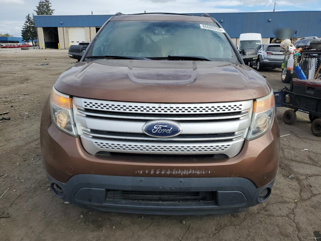 2011 Ford Explorer Brown vin: 1FMHK8D80BGA83091