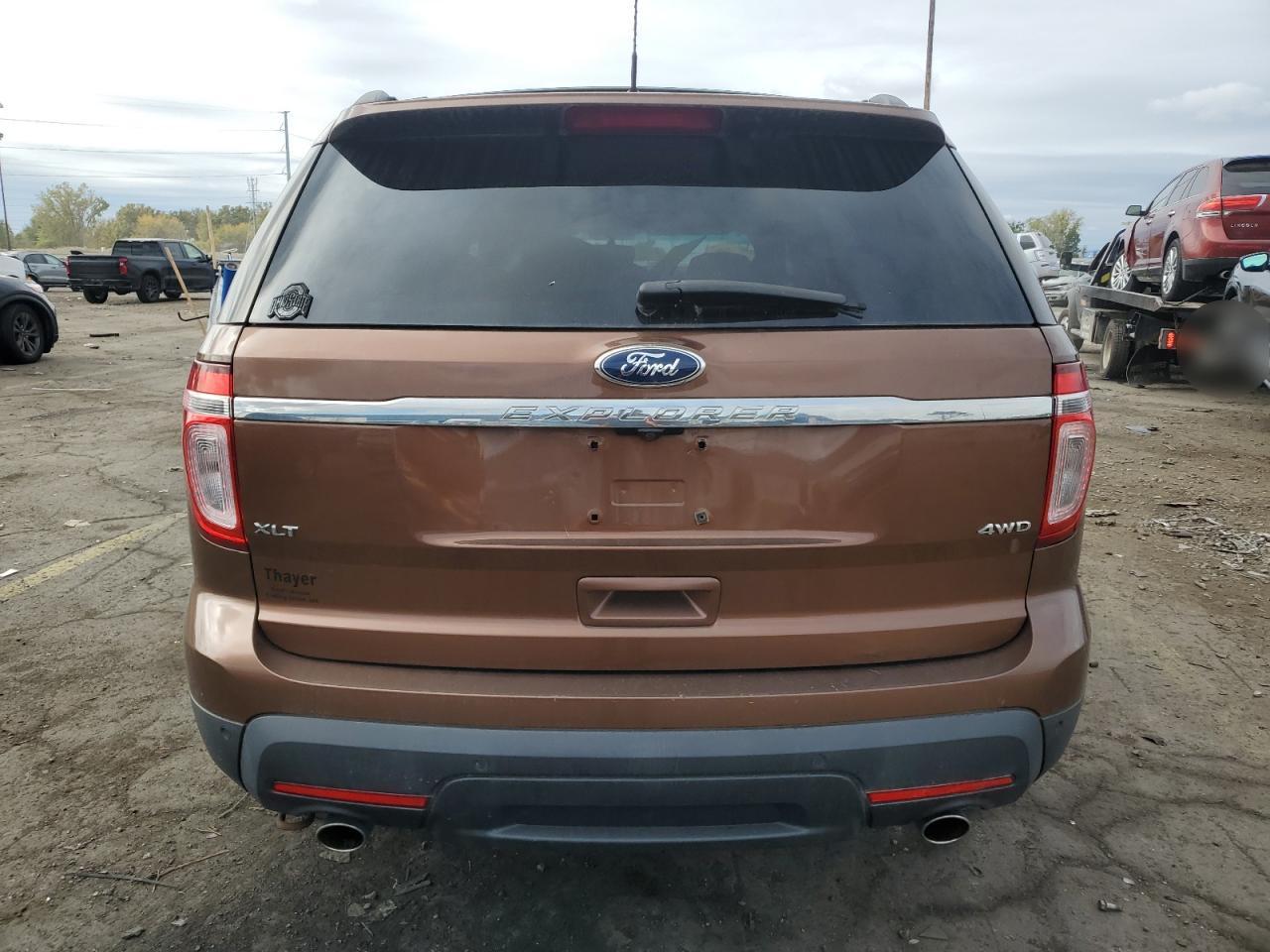 2011 Ford Explorer Brown vin: 1FMHK8D80BGA83091