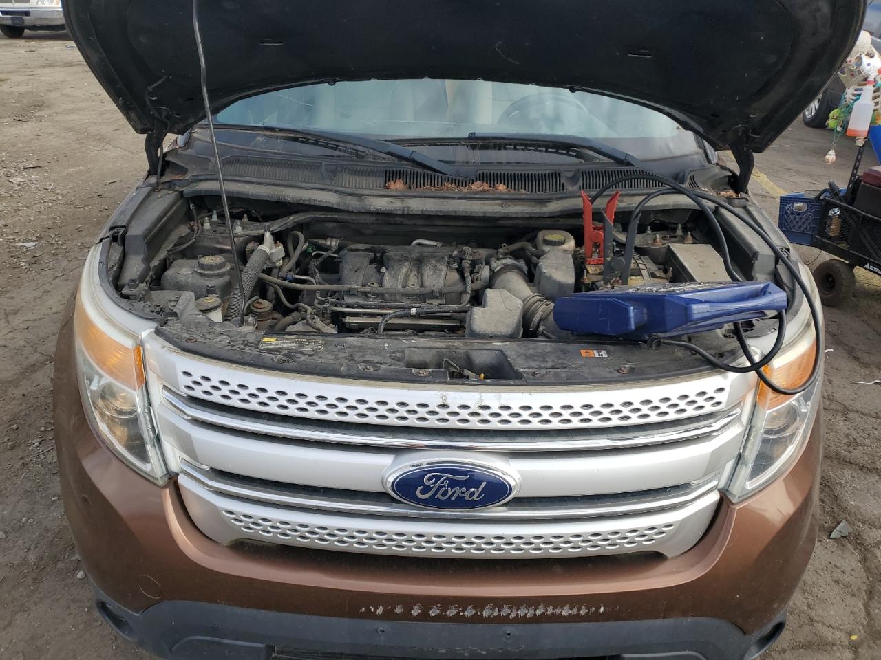2011 Ford Explorer Brown vin: 1FMHK8D80BGA83091