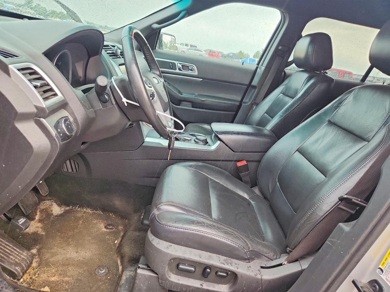 2012 Ford Explorer Xlt Silver vin: 1FMHK8D80CGA09378