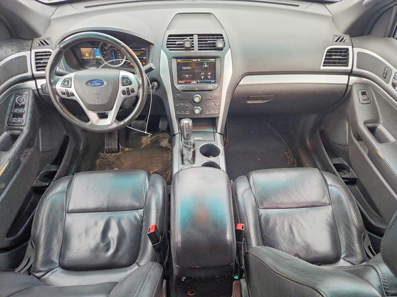 2012 Ford Explorer Xlt Silver vin: 1FMHK8D80CGA09378