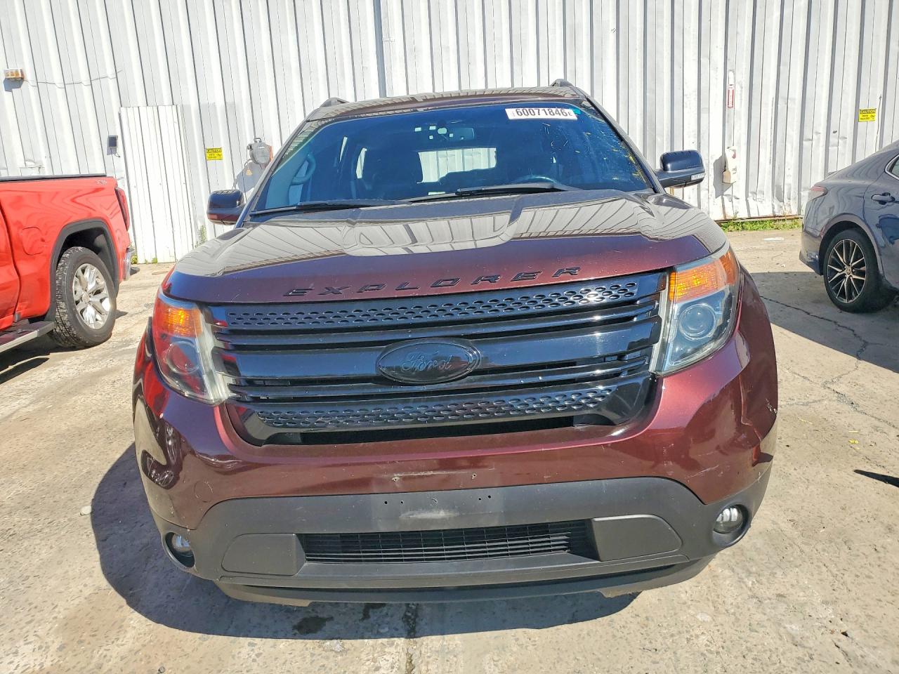2012 Ford Explorer Xlt Burgundy vin: 1FMHK8D80CGA09588