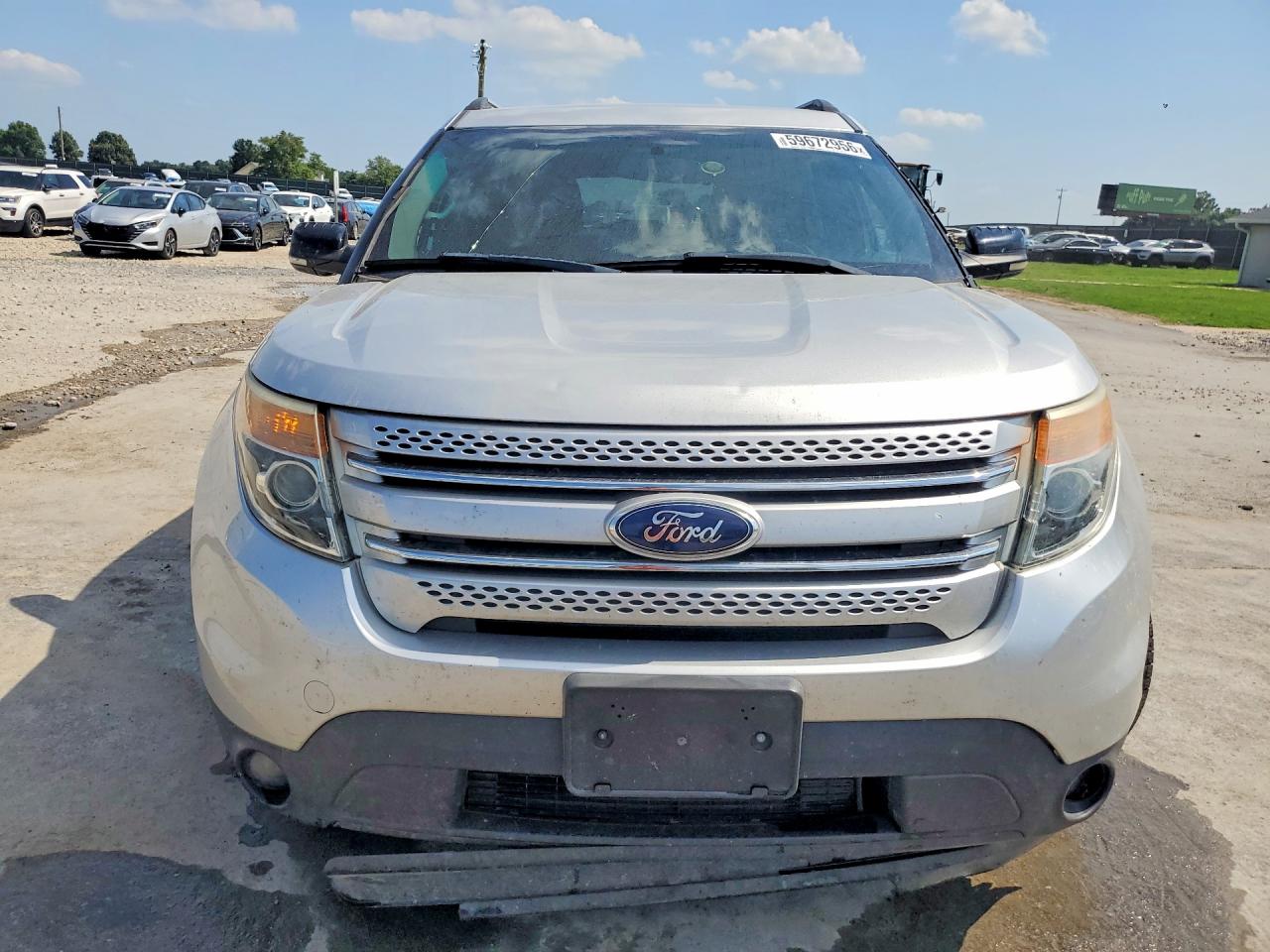 2012 Ford Explorer Xlt Silver vin: 1FMHK8D80CGA40064