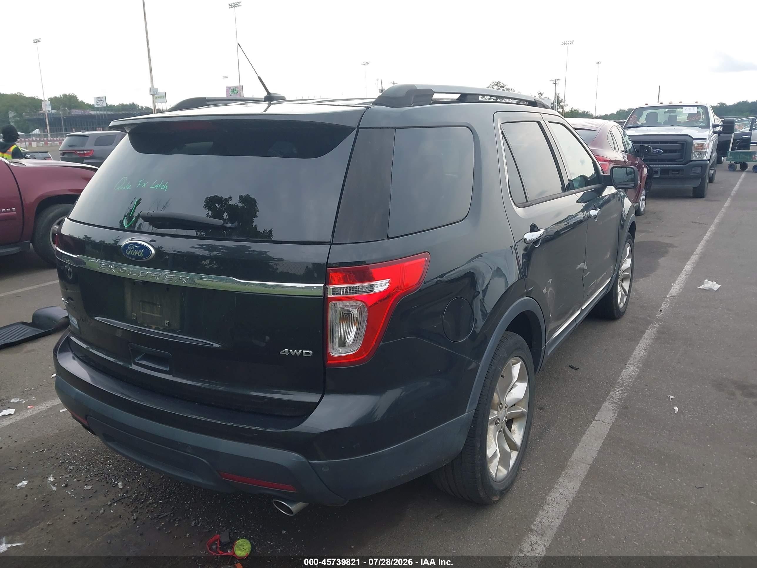 2012 Ford Explorer Xlt Black vin: 1FMHK8D80CGA77793