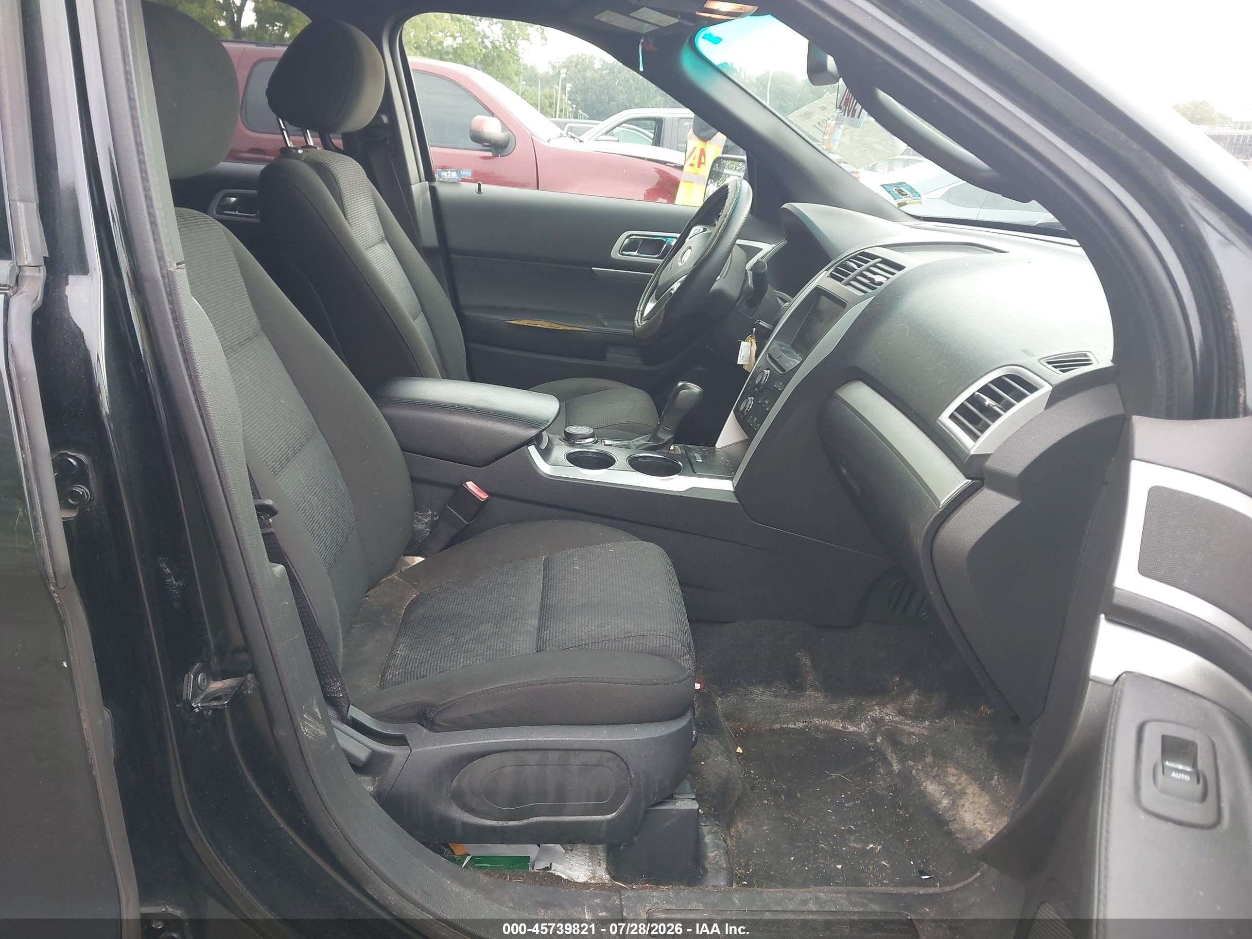 2012 Ford Explorer Xlt Black vin: 1FMHK8D80CGA77793