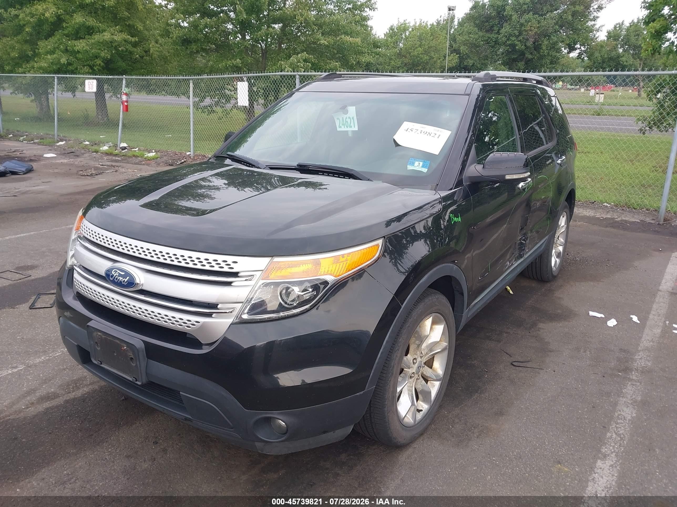 2012 Ford Explorer Xlt Black vin: 1FMHK8D80CGA77793