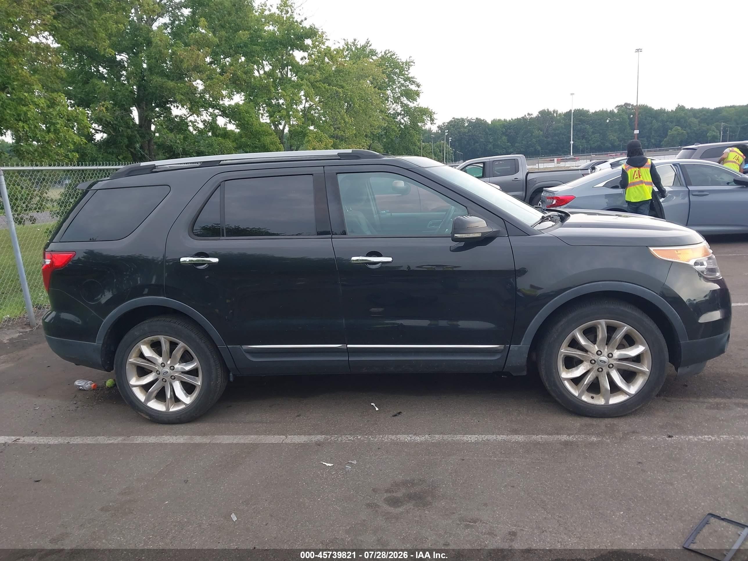 2012 Ford Explorer Xlt Black vin: 1FMHK8D80CGA77793