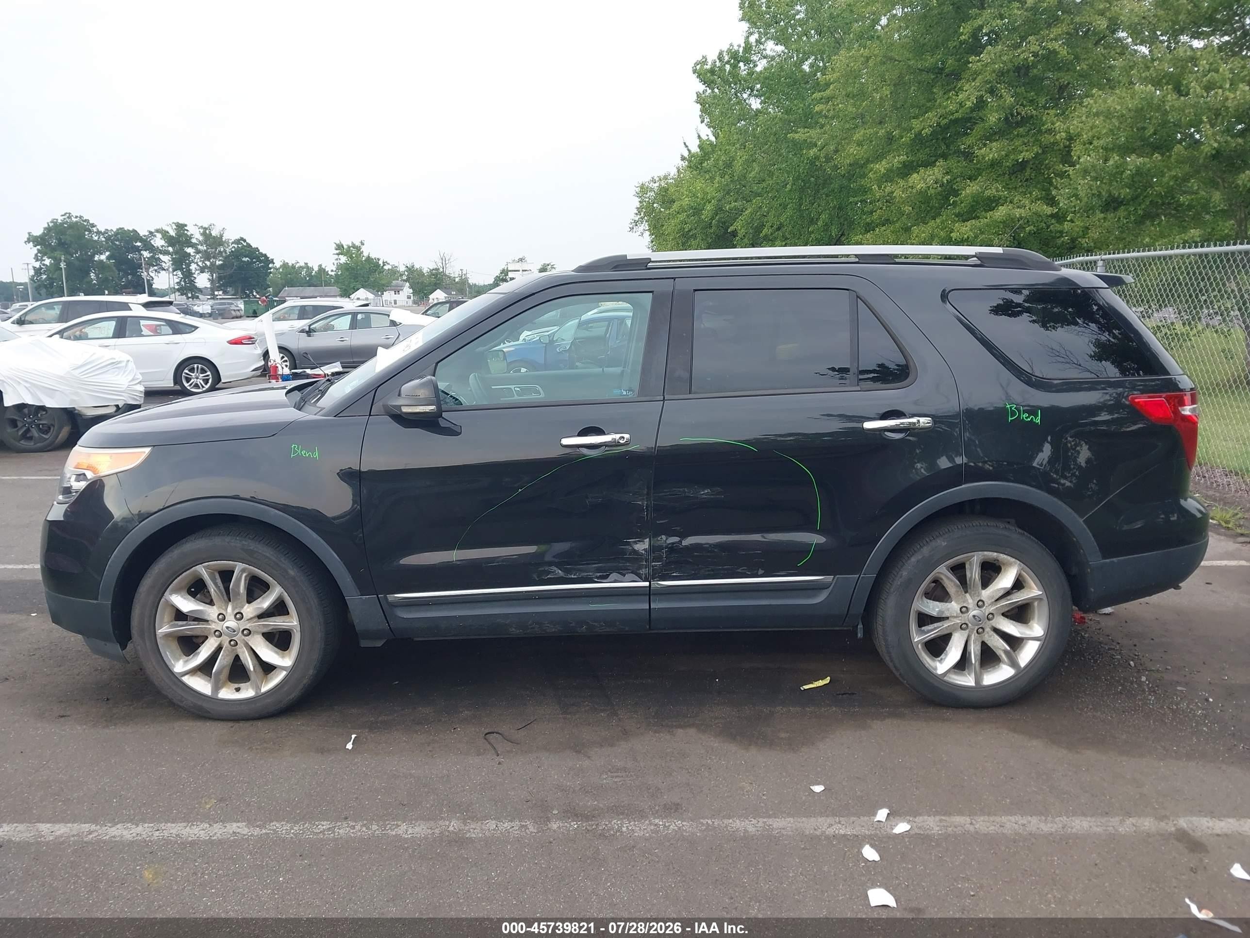 2012 Ford Explorer Xlt Black vin: 1FMHK8D80CGA77793