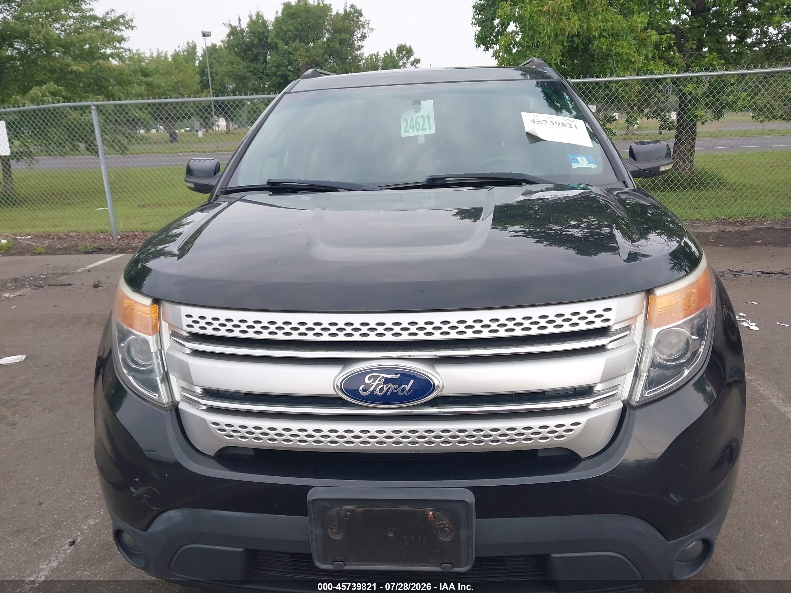 2012 Ford Explorer Xlt Black vin: 1FMHK8D80CGA77793