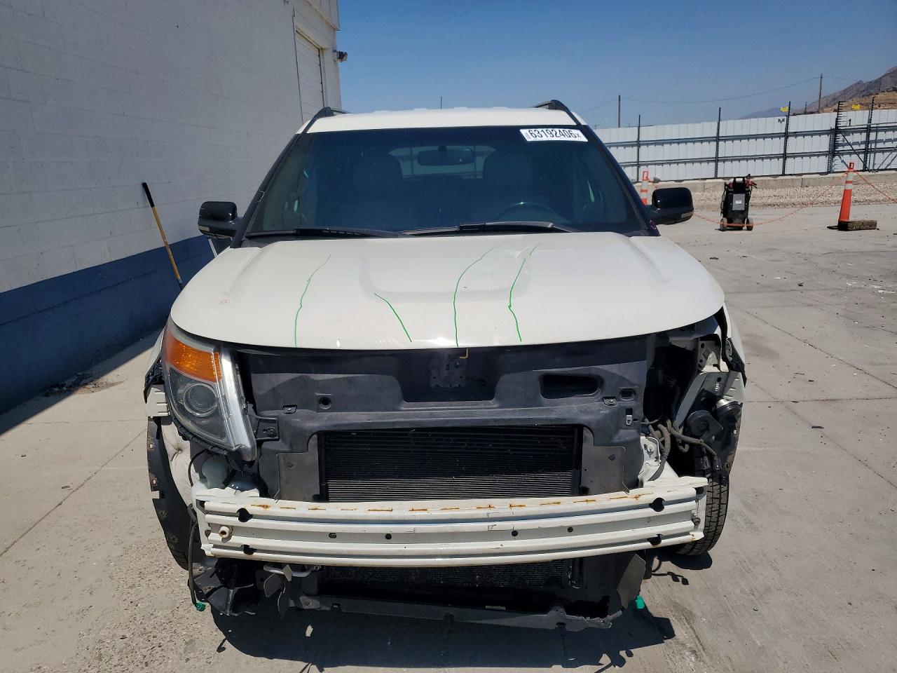 2012 Ford Explorer Xlt Белый vin: 1FMHK8D80CGA83643