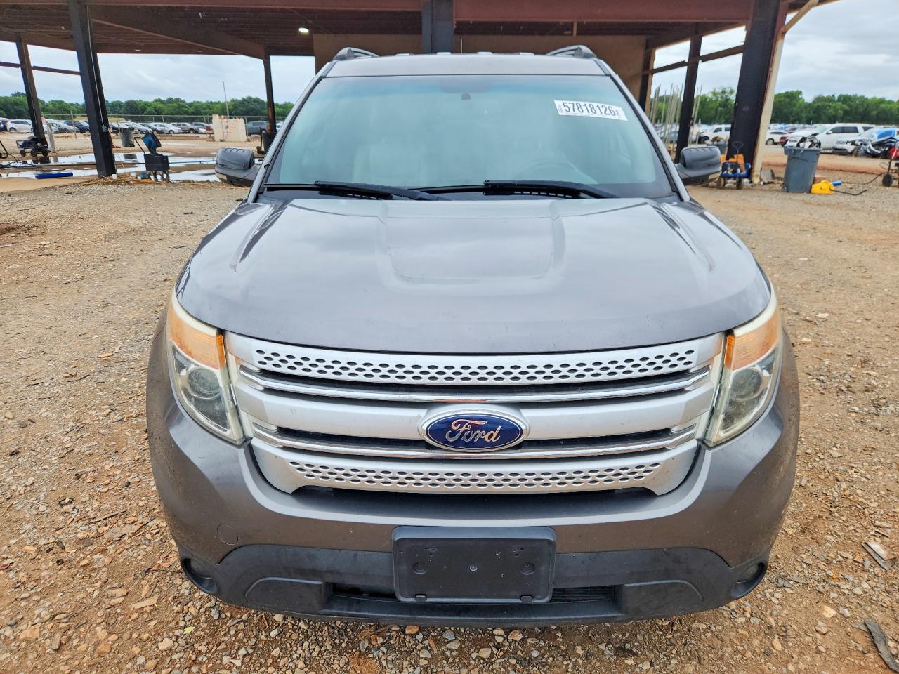 2012 Ford Explorer Xlt Gray vin: 1FMHK8D80CGA99504