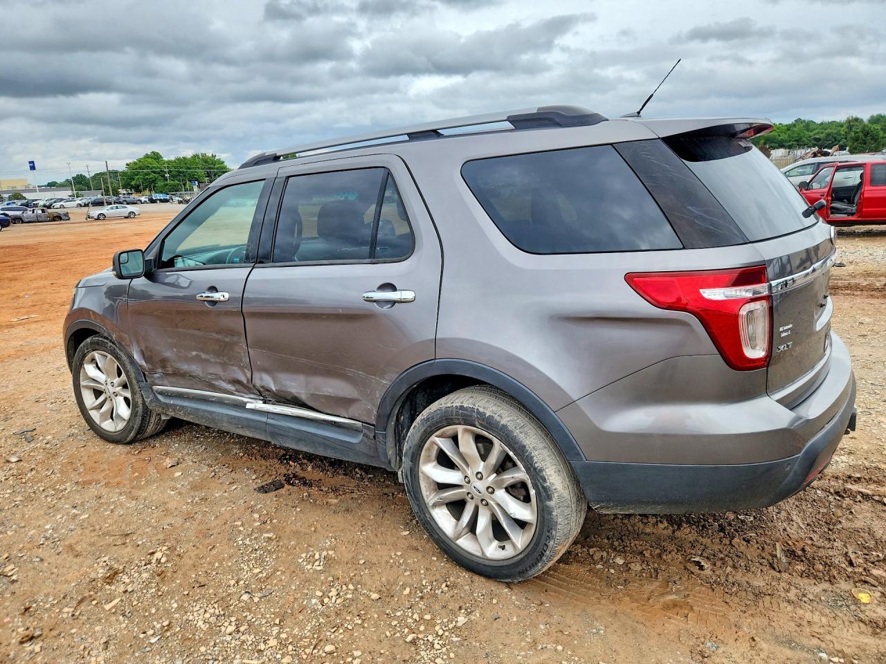2012 Ford Explorer Xlt Gray vin: 1FMHK8D80CGA99504