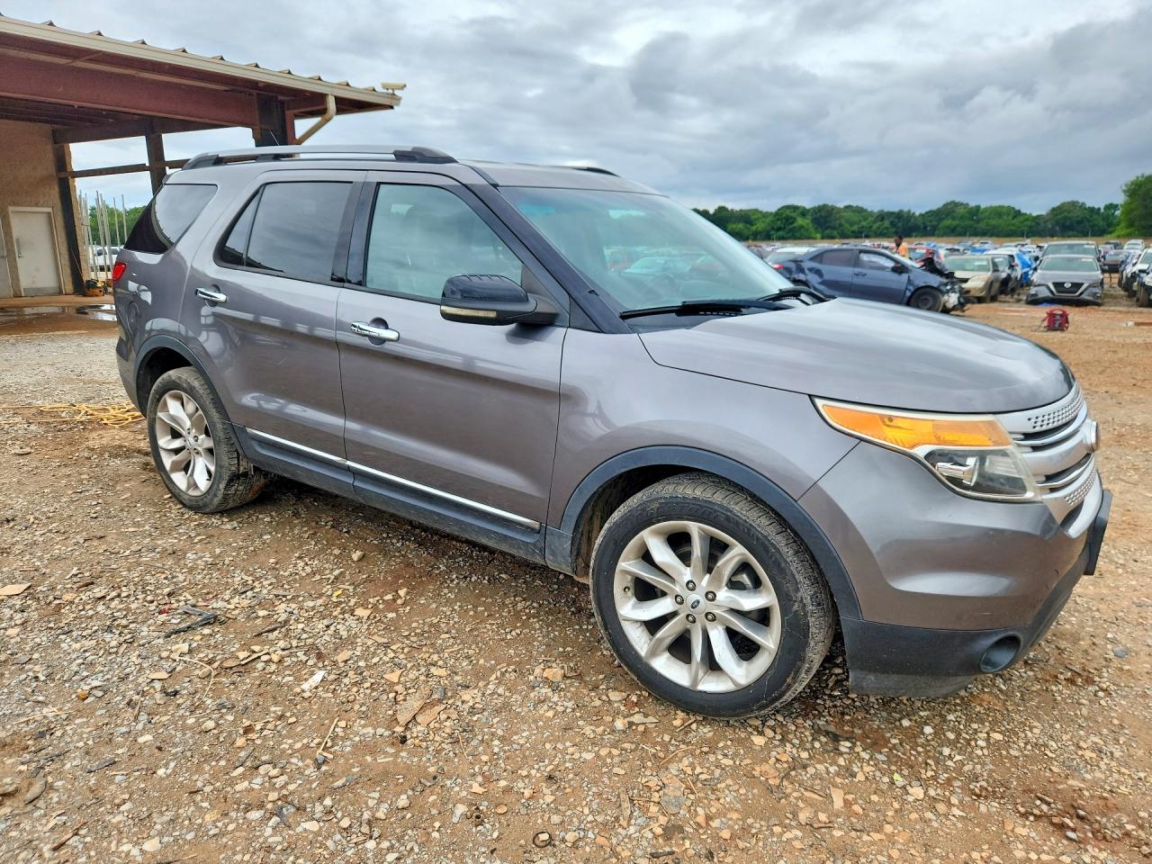 2012 Ford Explorer Xlt Gray vin: 1FMHK8D80CGA99504