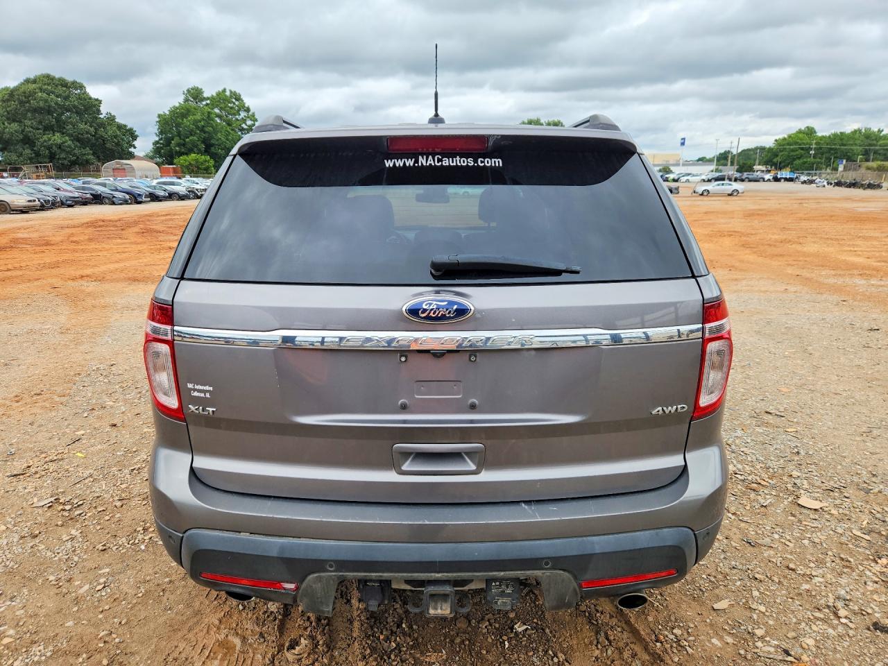2012 Ford Explorer Xlt Gray vin: 1FMHK8D80CGA99504