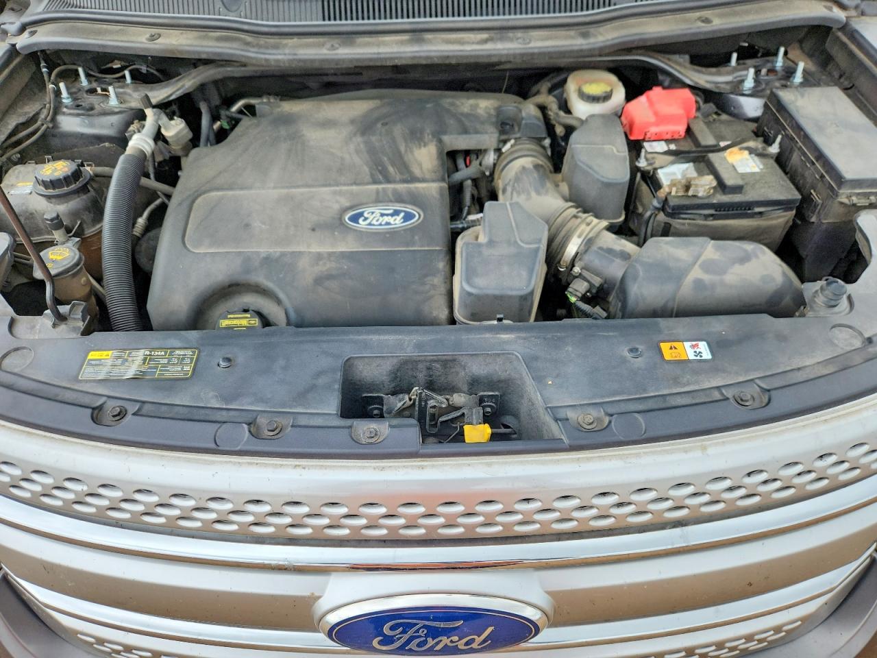 2012 Ford Explorer Xlt Gray vin: 1FMHK8D80CGA99504