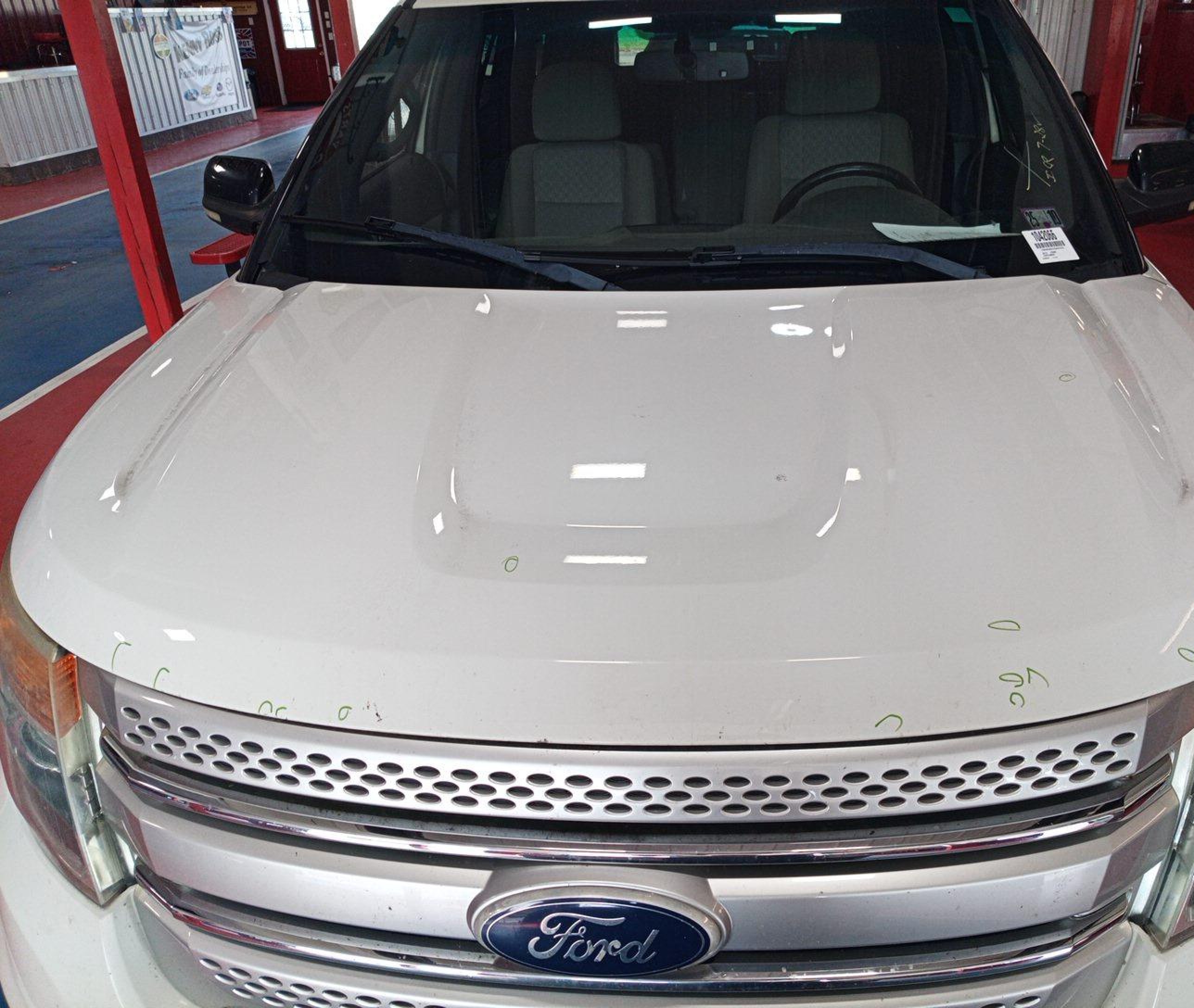 2012 Ford Explorer Xlt White vin: 1FMHK8D81CGA21233