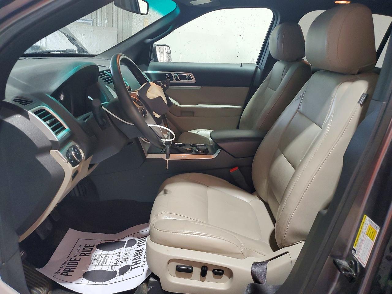 2012 Ford Explorer Xlt Gray vin: 1FMHK8D81CGA39666