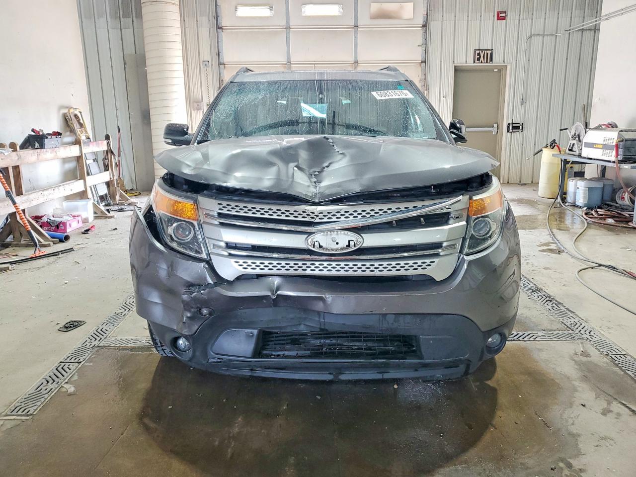 2012 Ford Explorer Xlt Gray vin: 1FMHK8D81CGA39666
