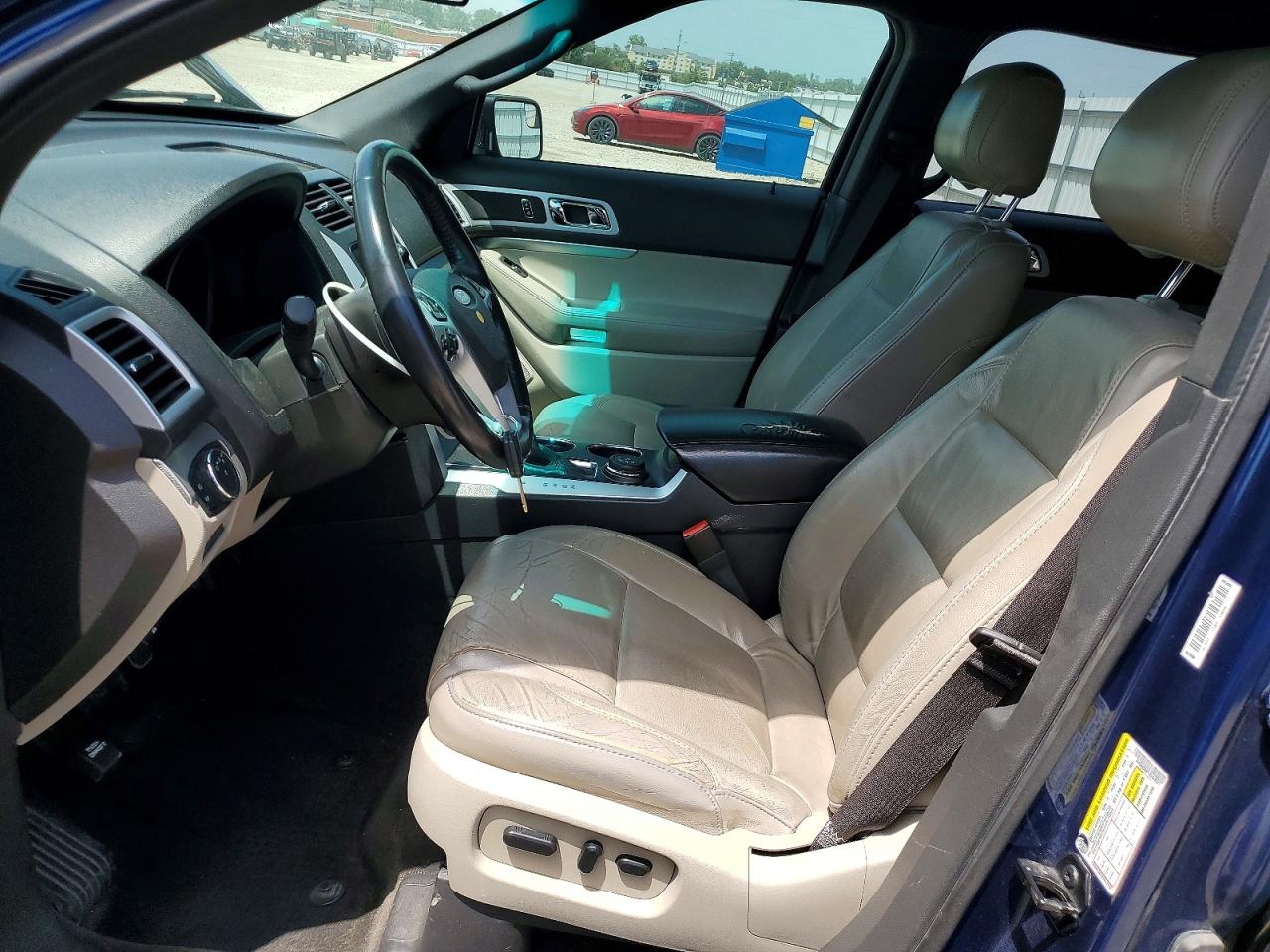 2012 Ford Explorer Xlt Blue vin: 1FMHK8D81CGA86325