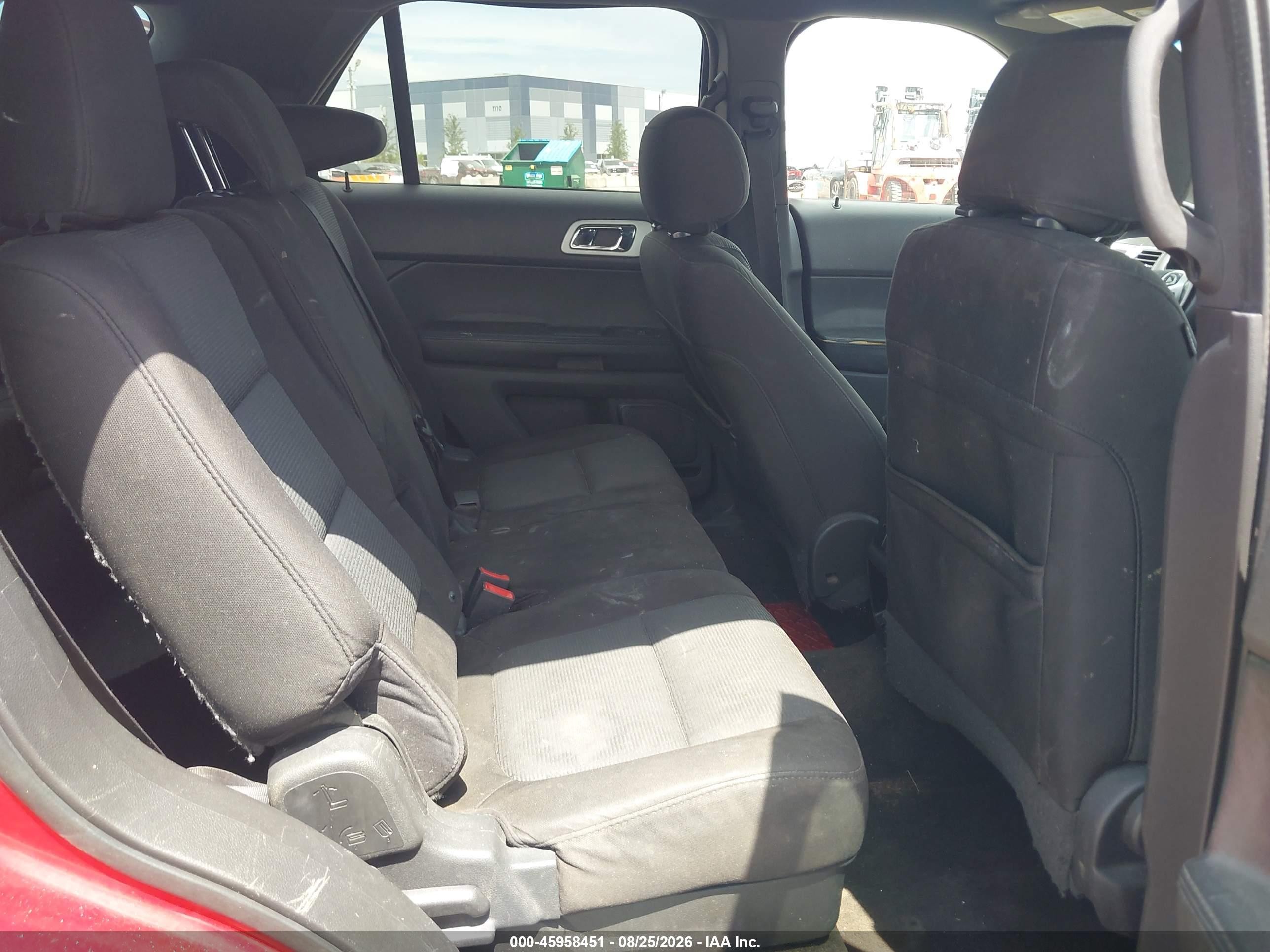 2012 Ford Explorer Xlt Red vin: 1FMHK8D81CGA92772