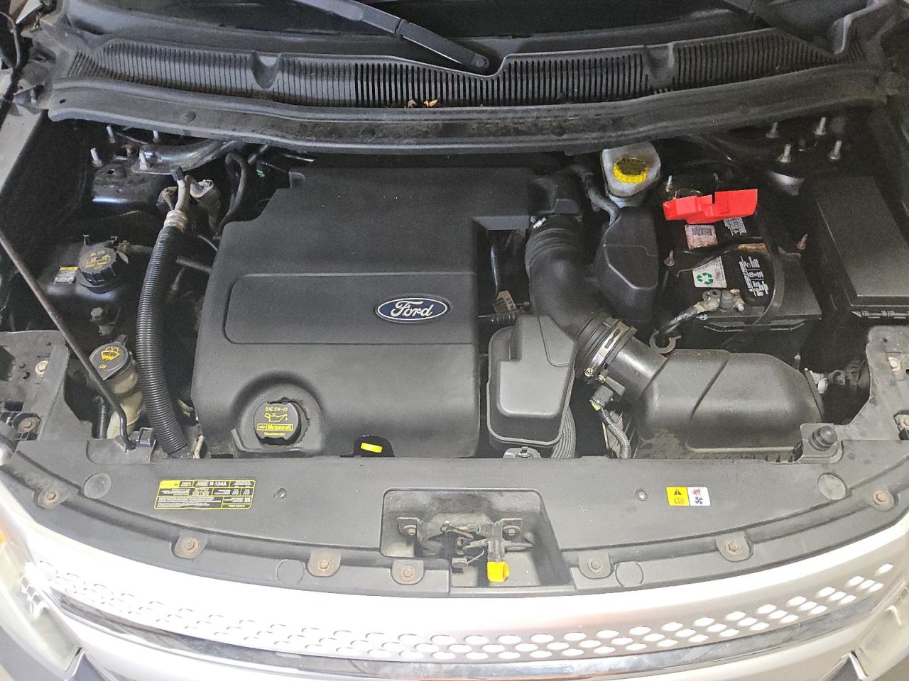 2011 Ford Explorer Xlt Gray vin: 1FMHK8D82BGA74859 Damage: Fluid Level Coolant, Low Fluid, Unacceptable