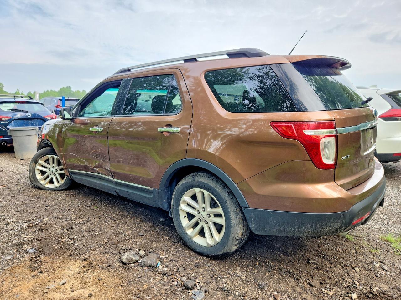 2012 Ford Explorer Xlt Коричневый vin: 1FMHK8D82CGA14050