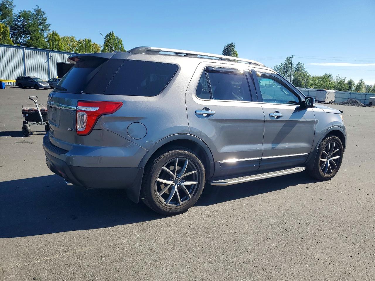 2012 Ford Explorer Xlt Gray vin: 1FMHK8D82CGA25954