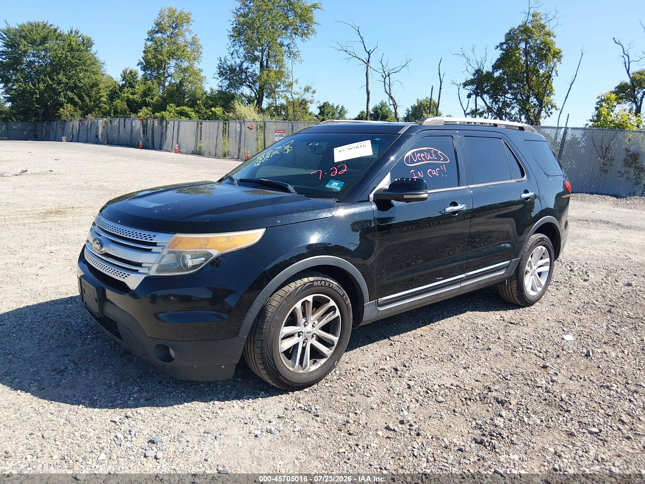 2012 Ford Explorer Xlt Black vin: 1FMHK8D82CGA34136
