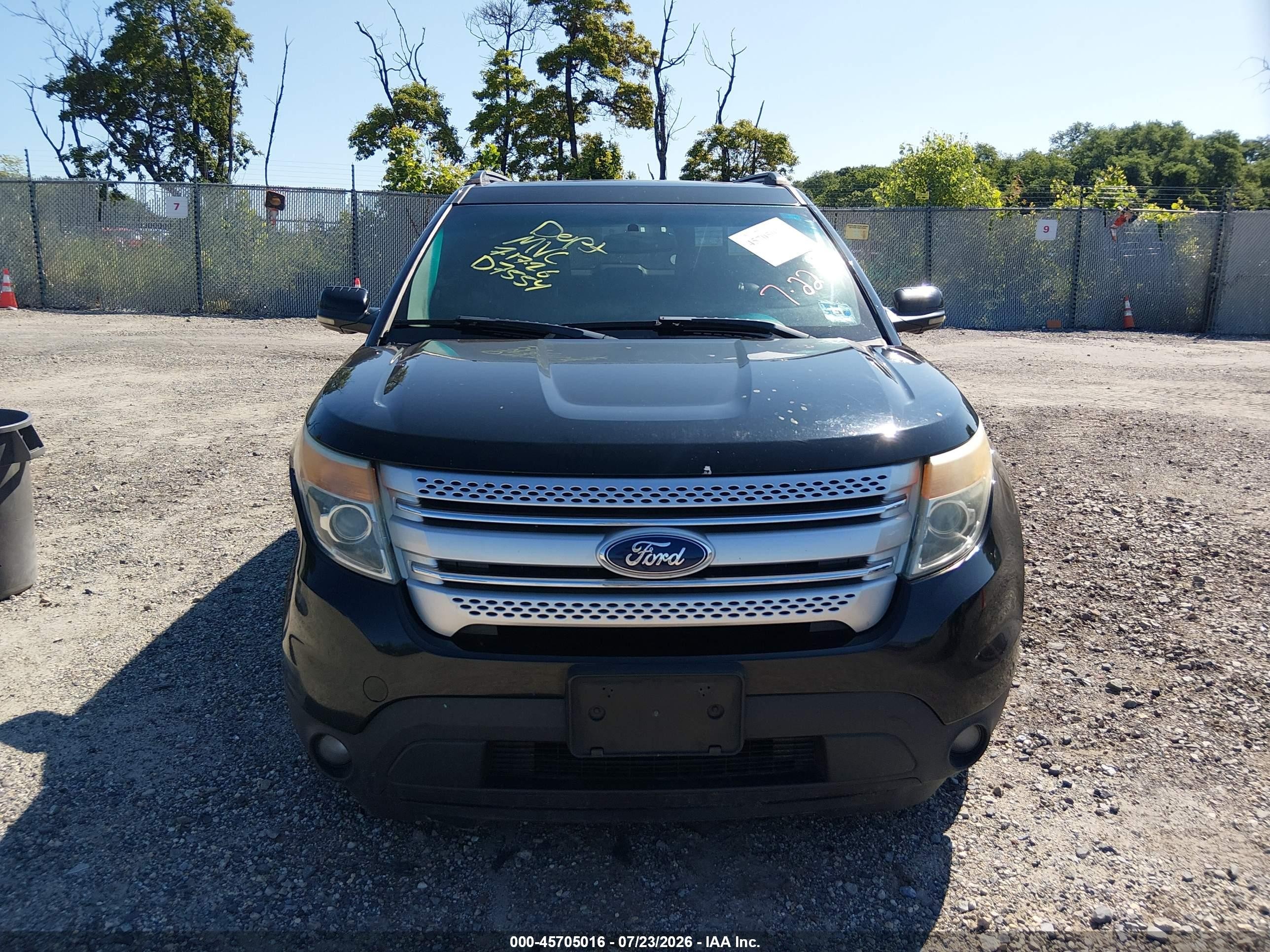 2012 Ford Explorer Xlt Black vin: 1FMHK8D82CGA34136