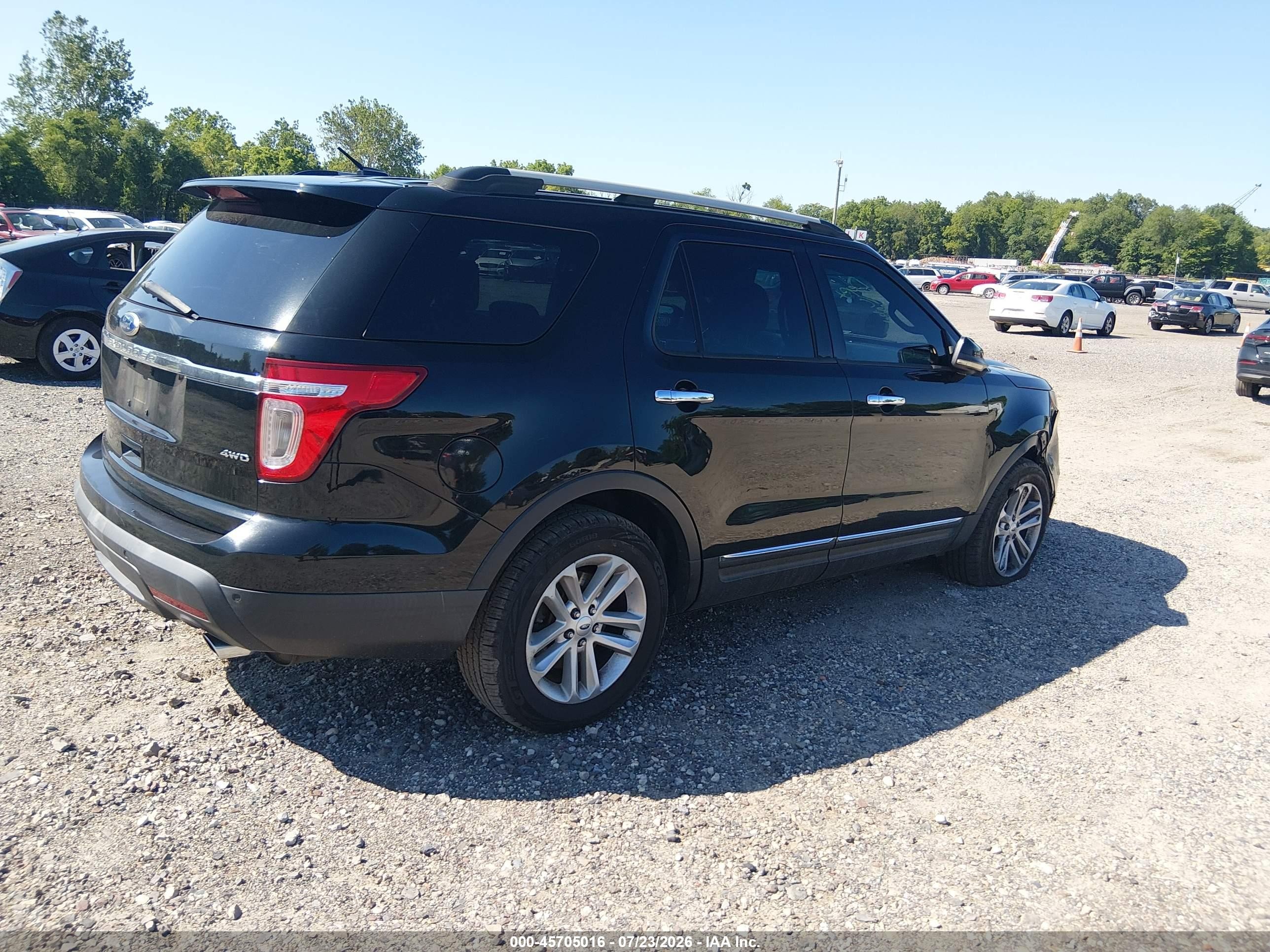 2012 Ford Explorer Xlt Black vin: 1FMHK8D82CGA34136