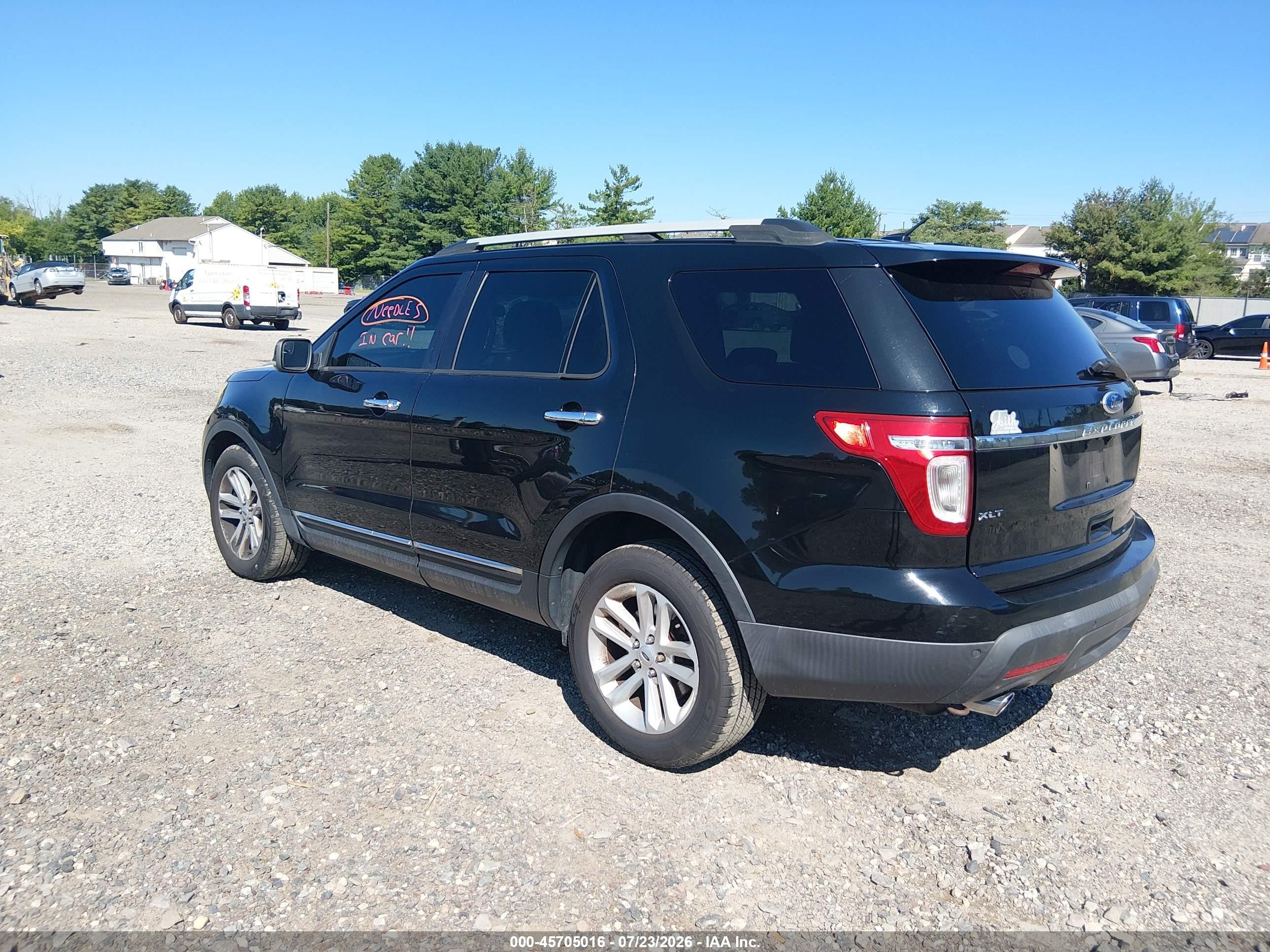 2012 Ford Explorer Xlt Black vin: 1FMHK8D82CGA34136