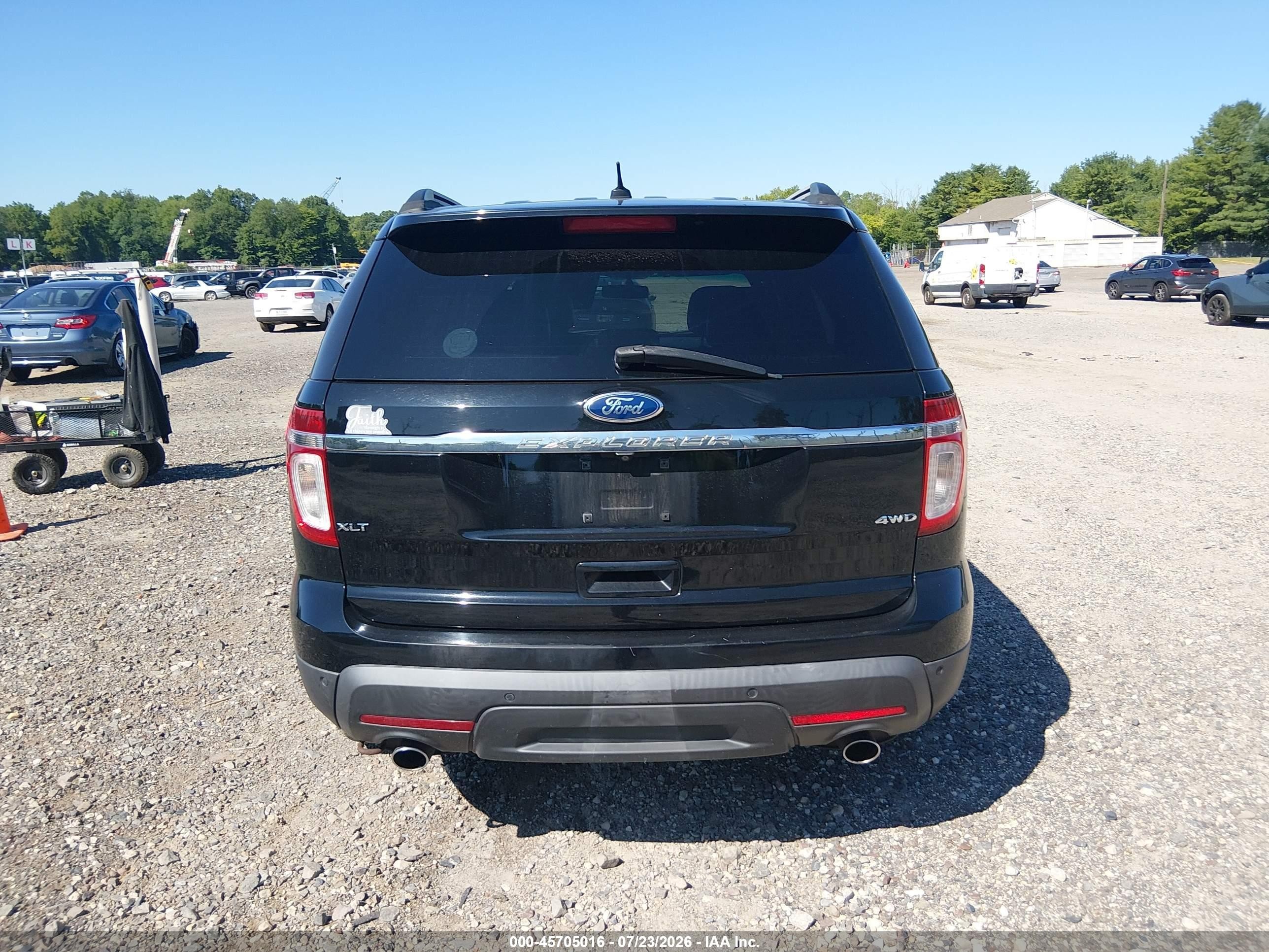 2012 Ford Explorer Xlt Black vin: 1FMHK8D82CGA34136