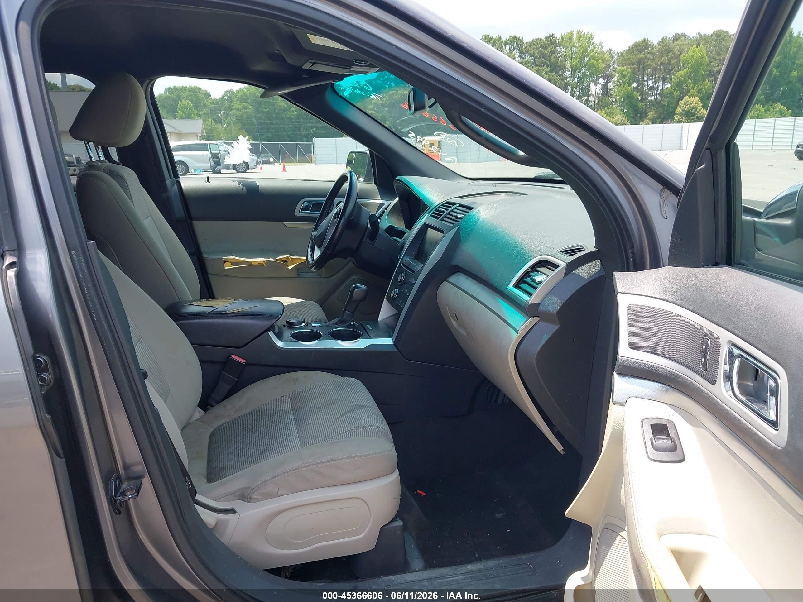2012 Ford Explorer Xlt Gray vin: 1FMHK8D82CGA42995