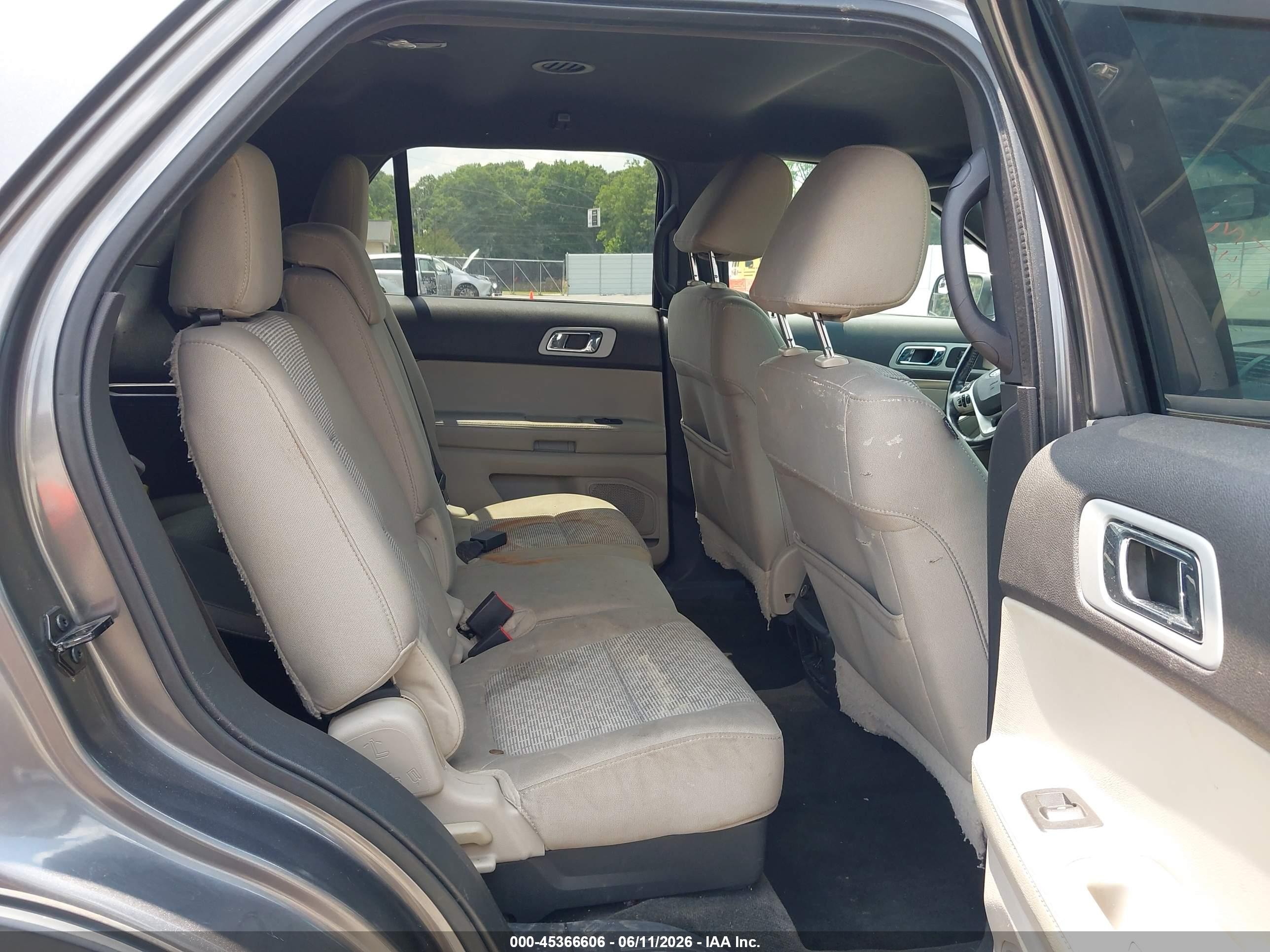 2012 Ford Explorer Xlt Gray vin: 1FMHK8D82CGA42995